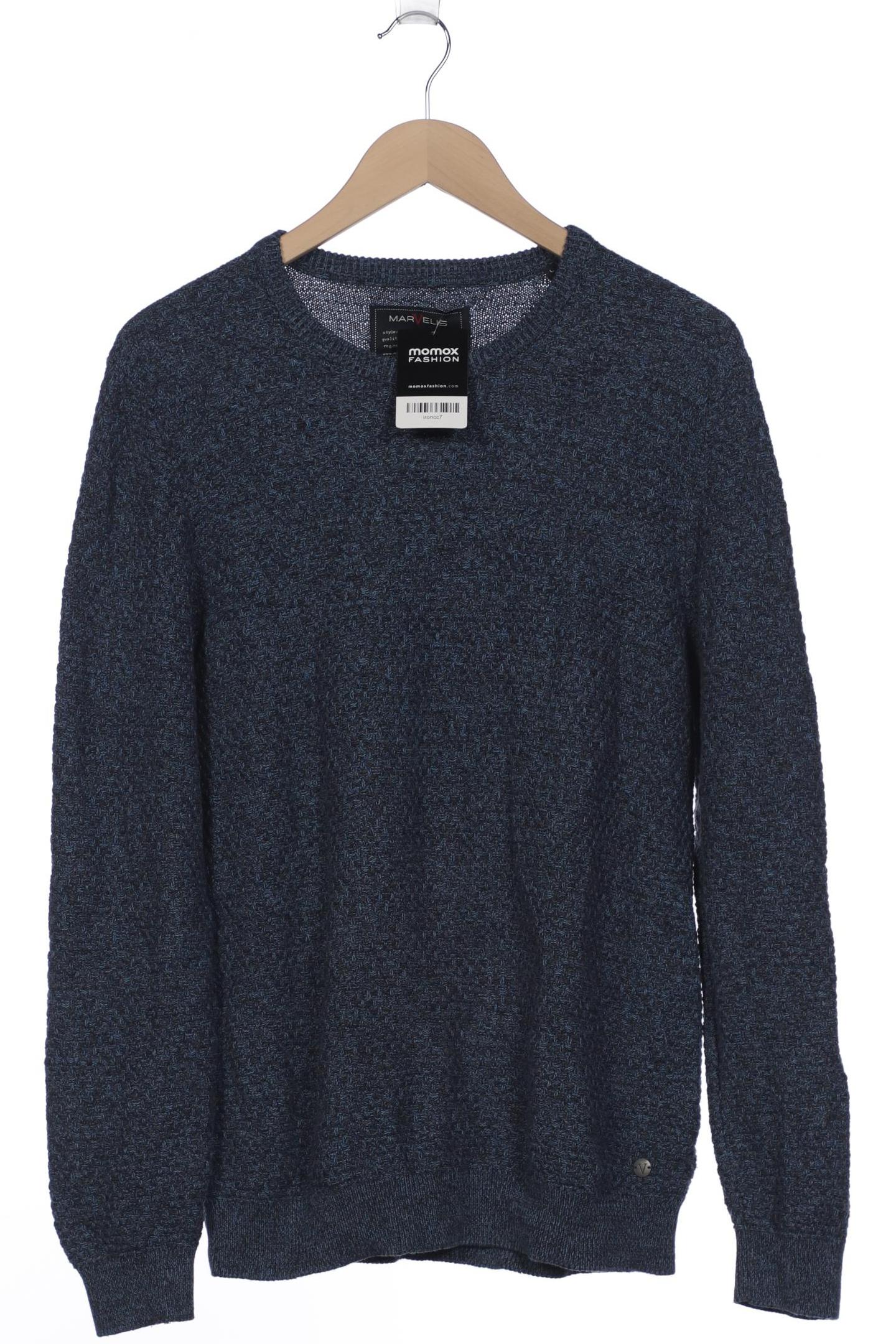 

Marvelis Herren Pullover, blau, Gr. 52