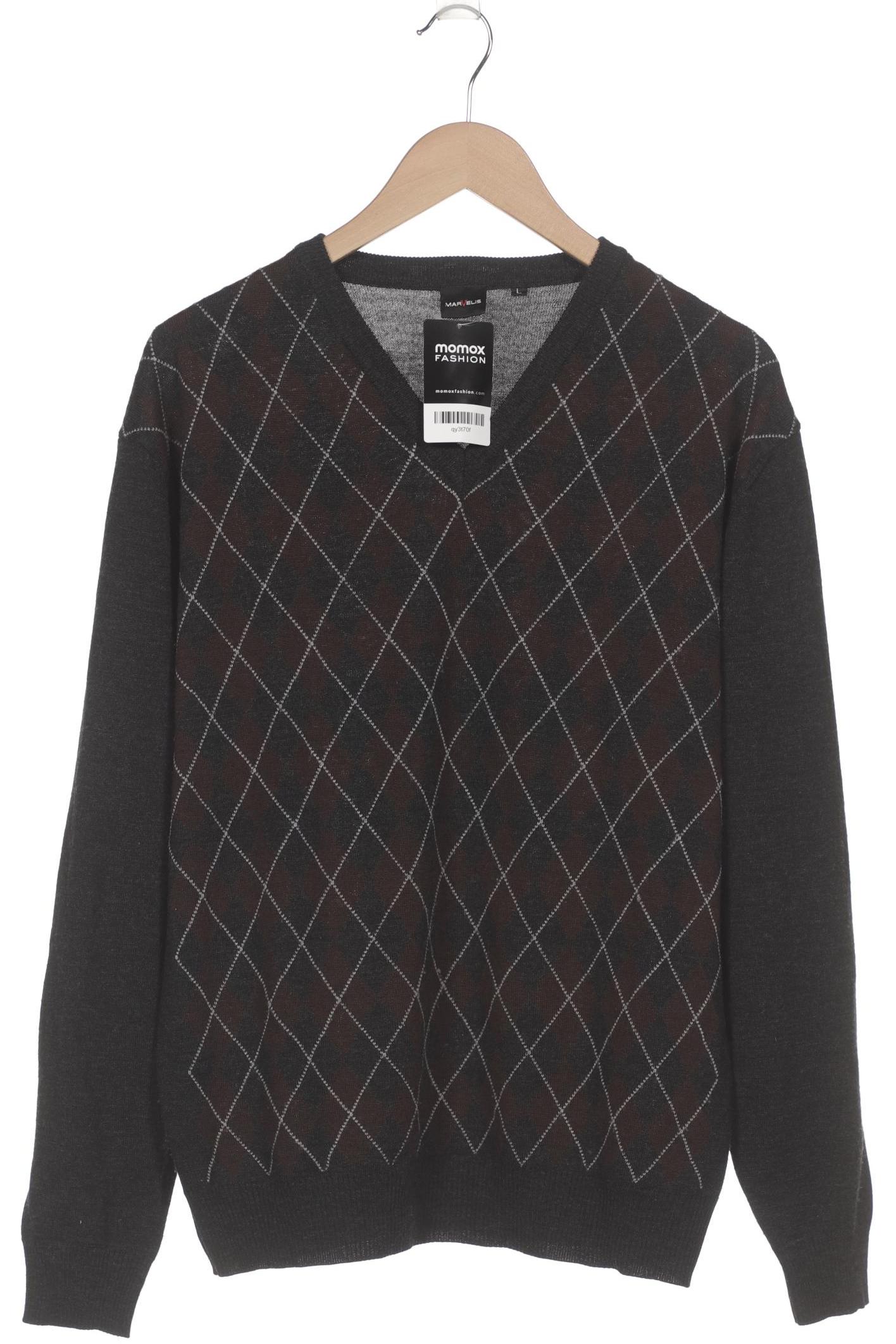 

Marvelis Herren Pullover, grau, Gr. 52