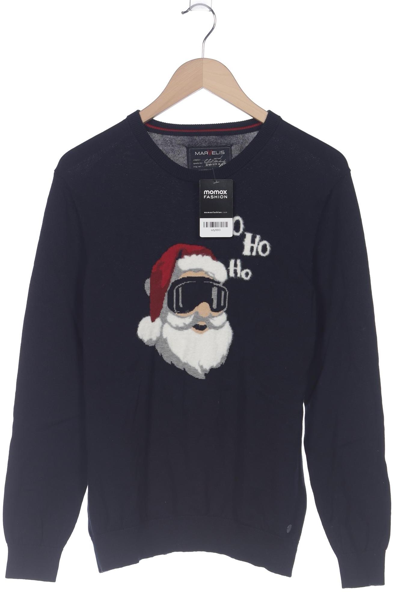 

Marvelis Herren Pullover, marineblau, Gr. 46
