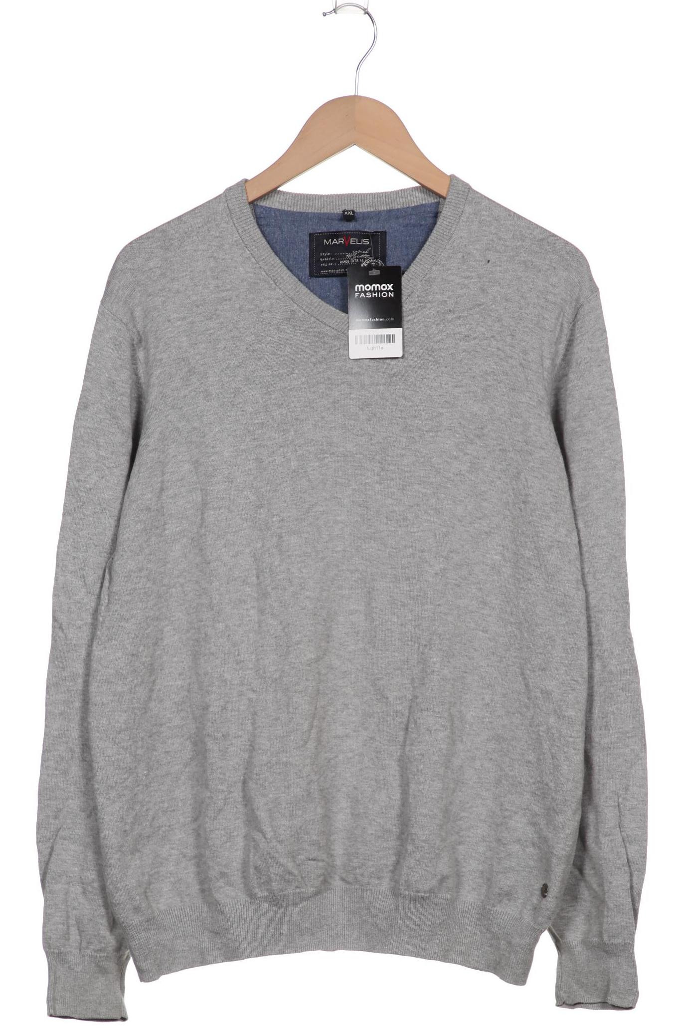 

Marvelis Herren Pullover, grau