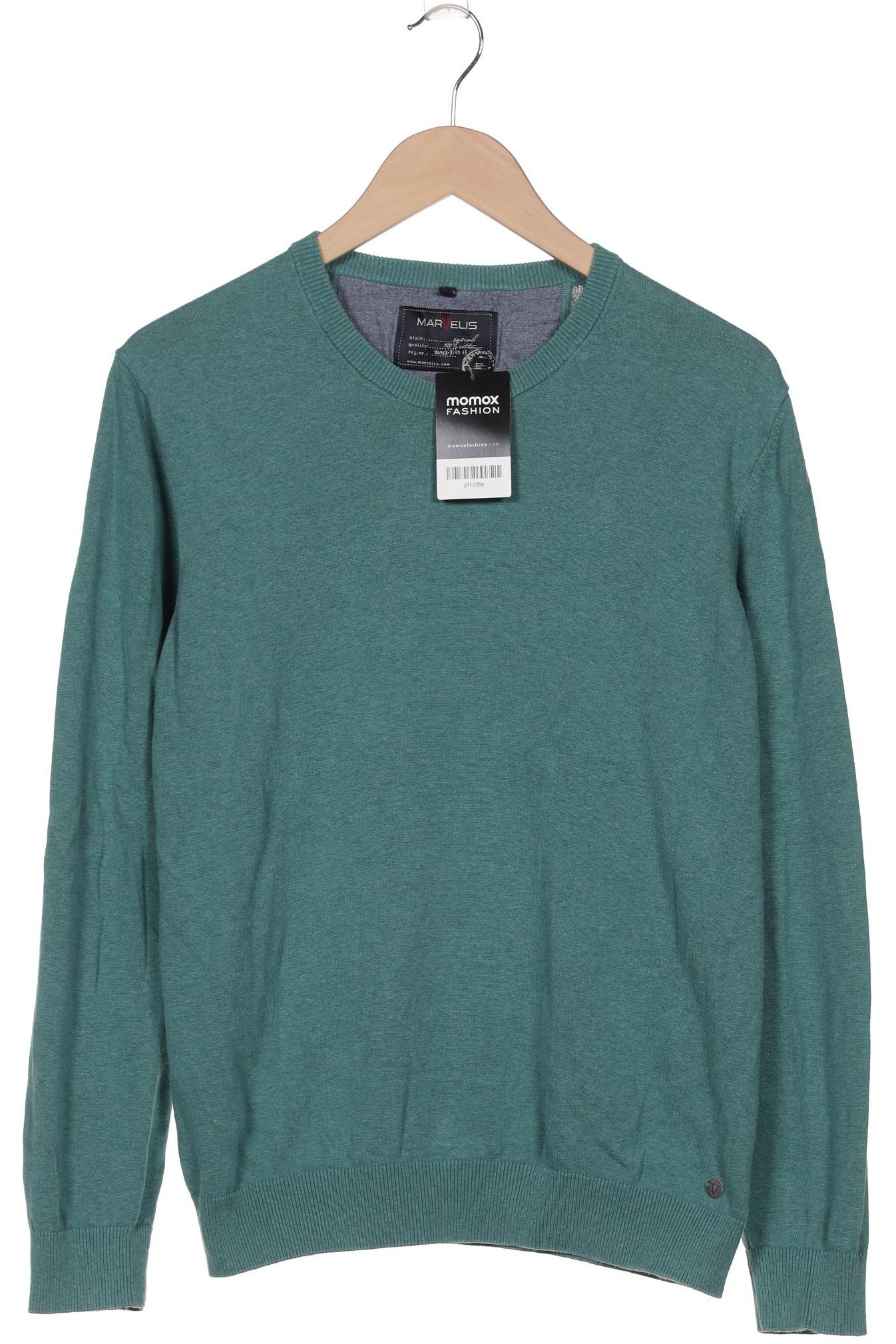 

Marvelis Herren Pullover, türkis, Gr. 54