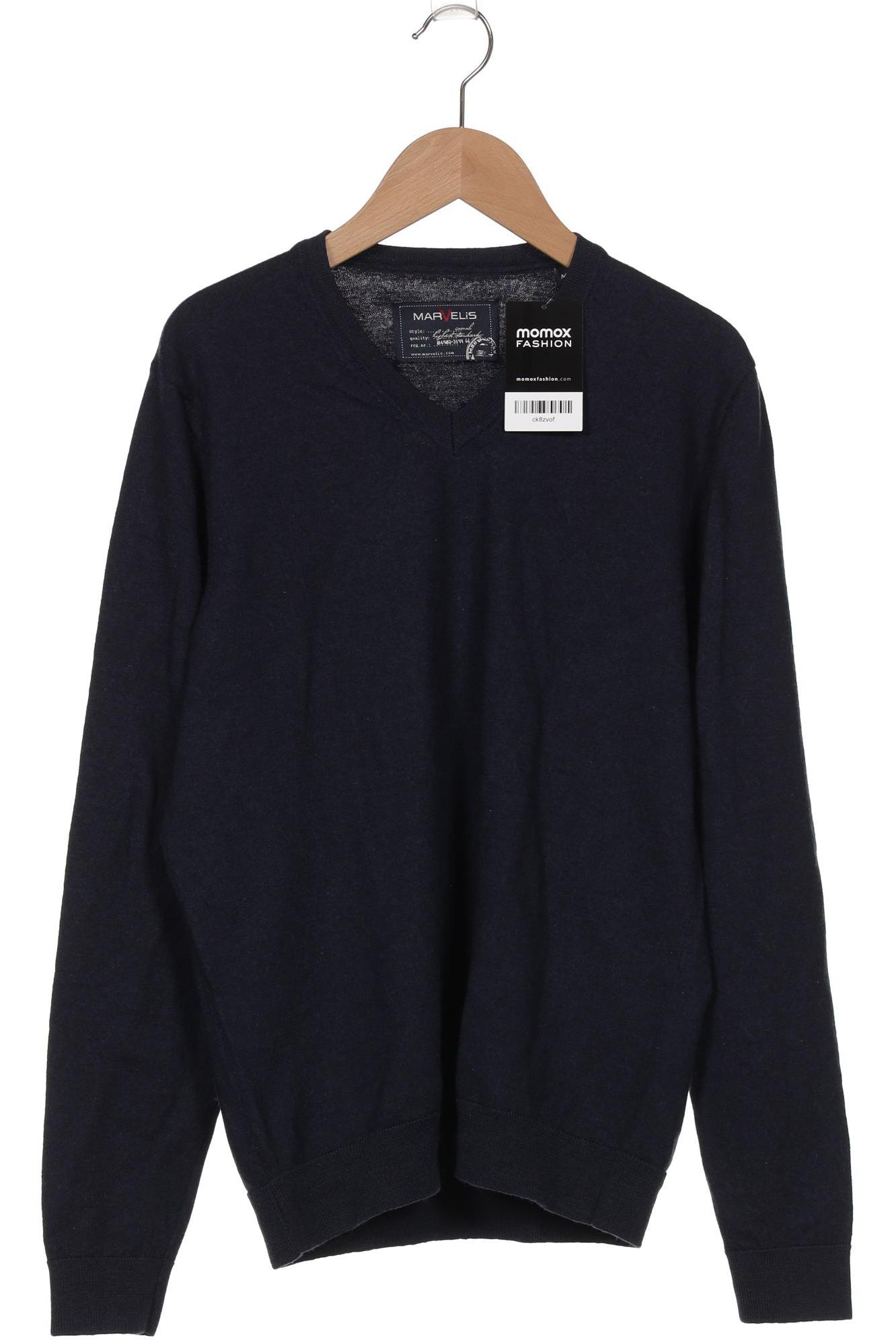 

Marvelis Herren Pullover, marineblau, Gr. 48