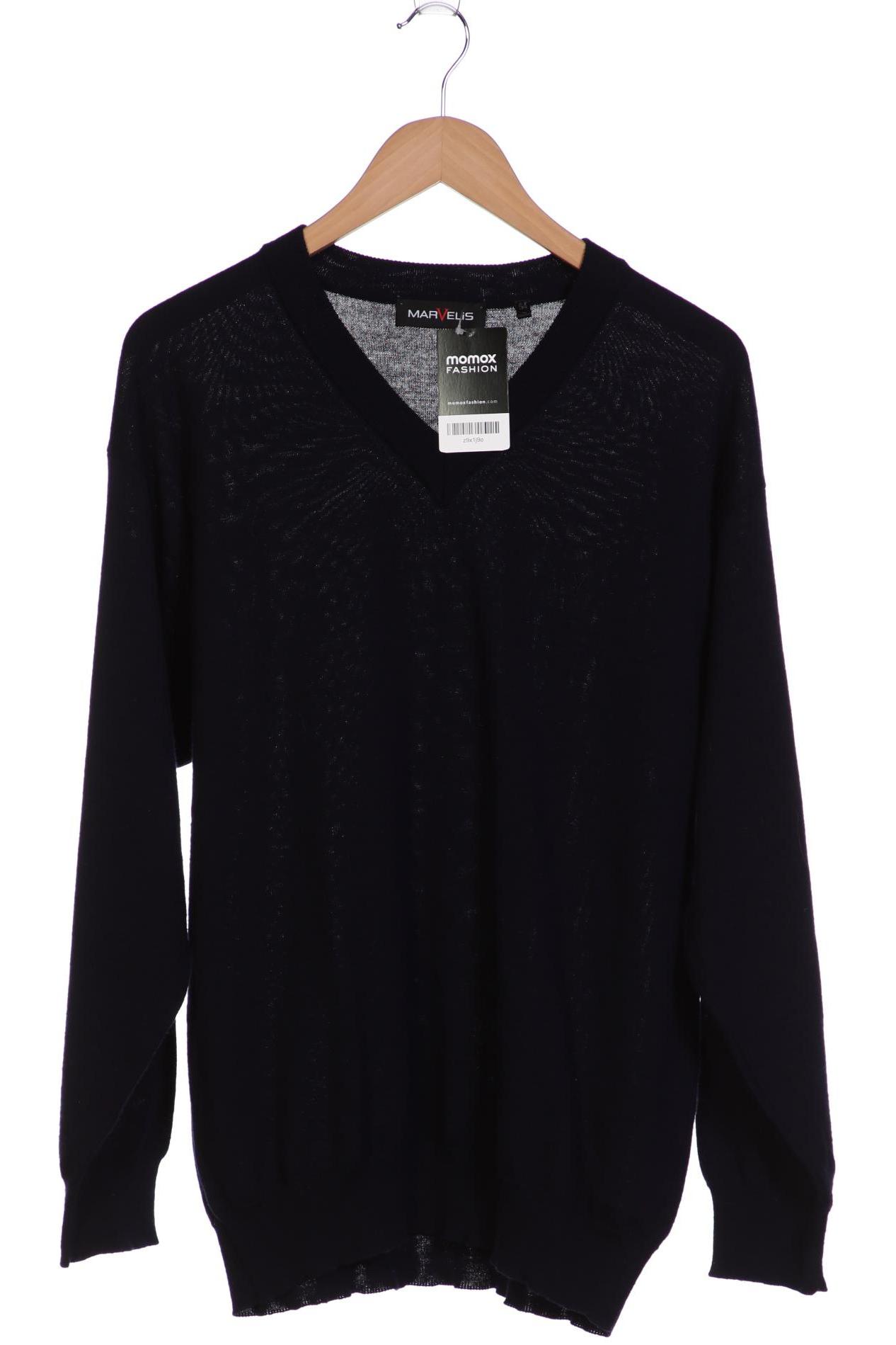 

Marvelis Herren Pullover, marineblau