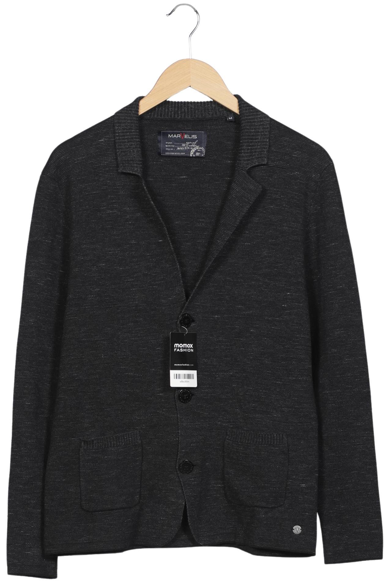 

Marvelis Herren Strickjacke, grau, Gr. 48
