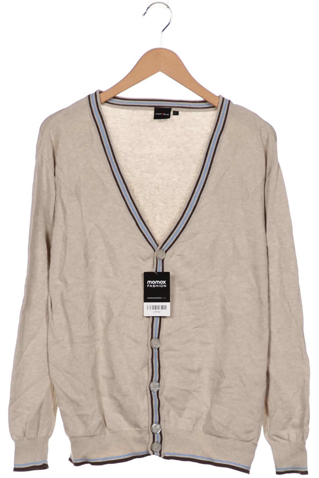

Marvelis Herren Strickjacke, beige, Gr. 52