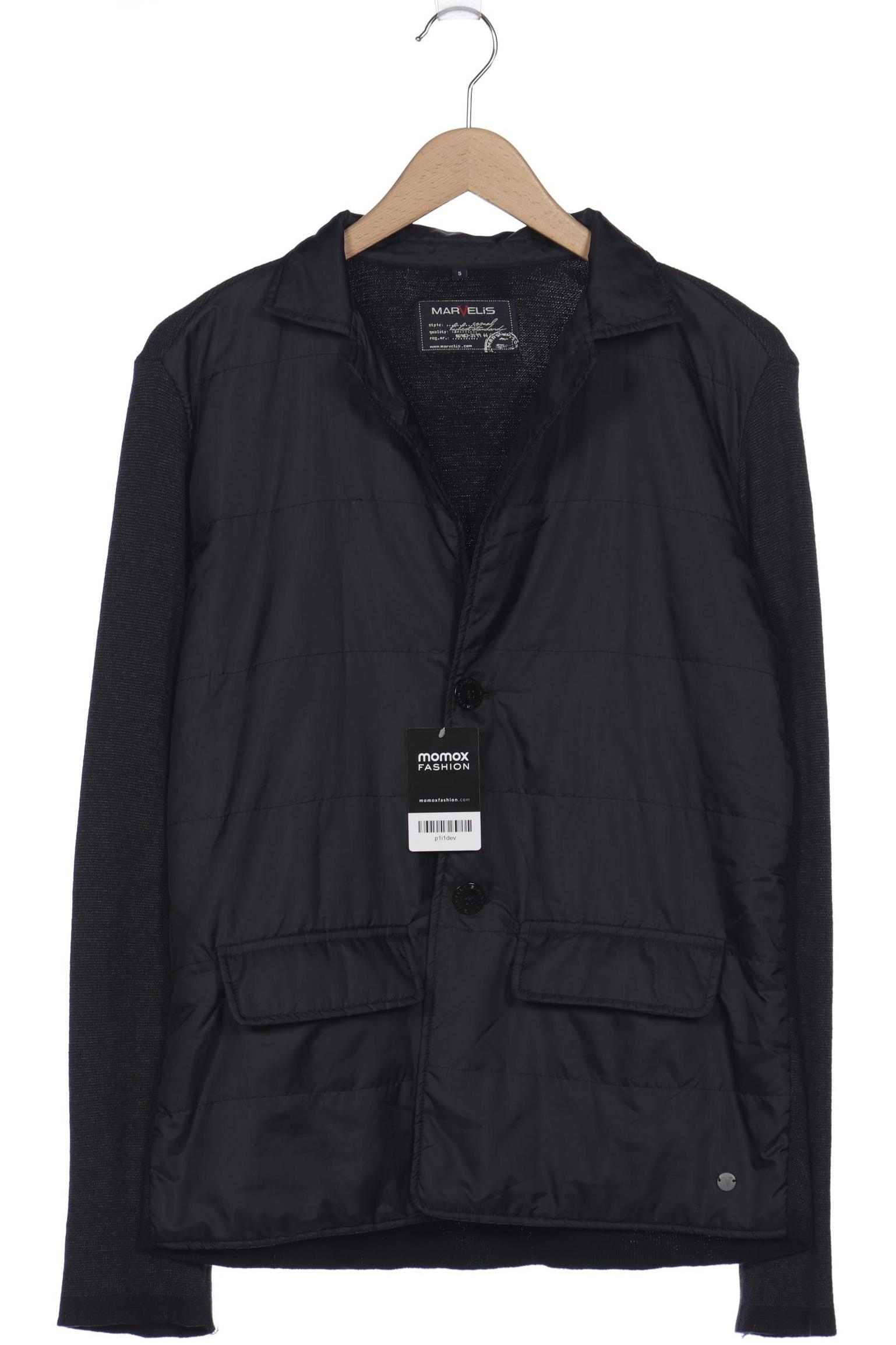 

Marvelis Herren Strickjacke, schwarz