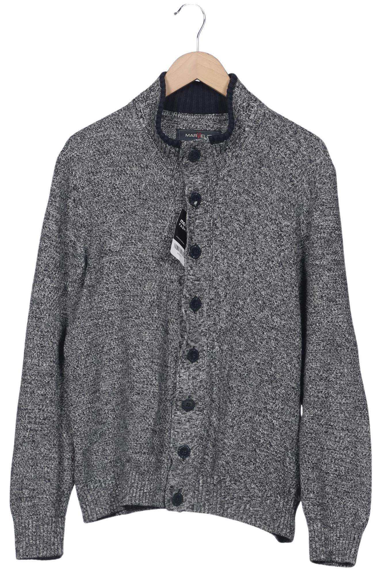 

Marvelis Herren Strickjacke, grau, Gr. 54