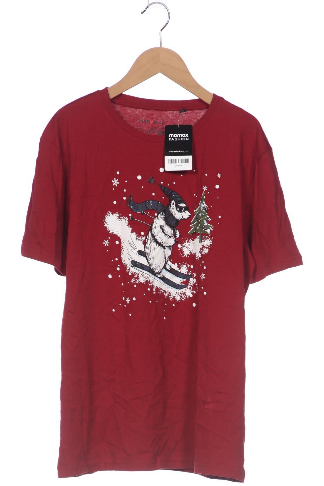 

Marvelis Herren T-Shirt, bordeaux, Gr. 48