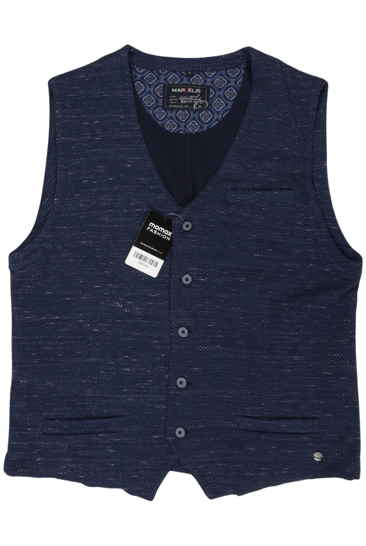

Marvelis Herren Weste, marineblau, Gr. 52
