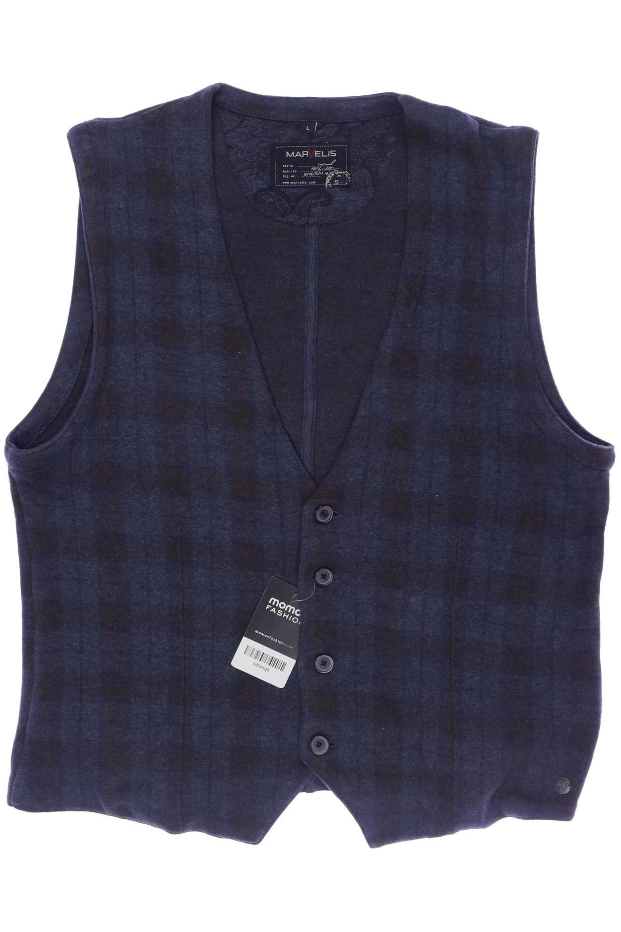 

Marvelis Herren Weste, marineblau, Gr. 52
