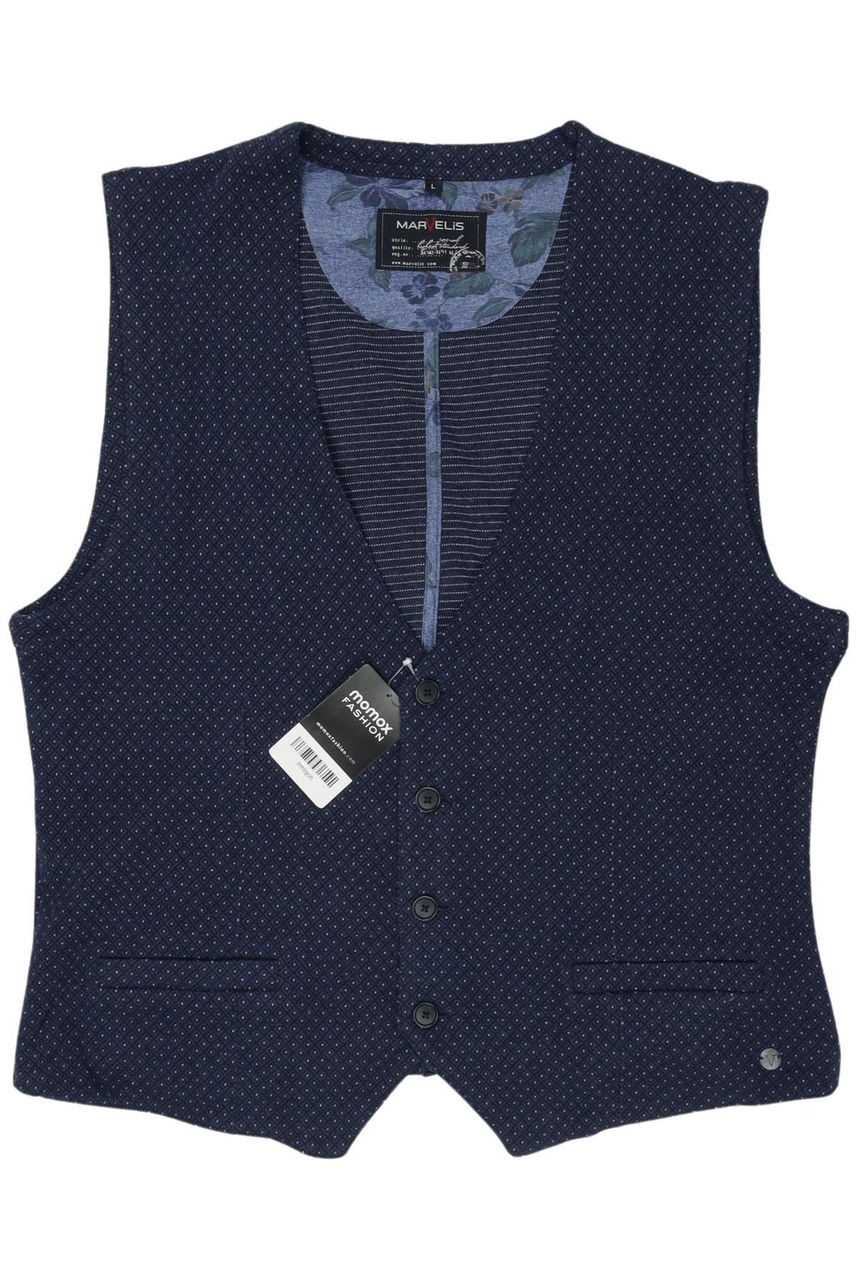 

Marvelis Herren Weste, marineblau, Gr. 52