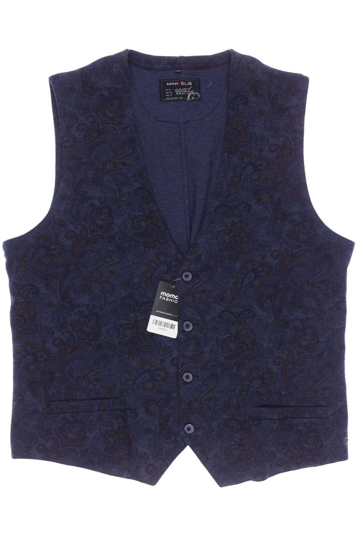 

Marvelis Herren Weste, marineblau, Gr. 56