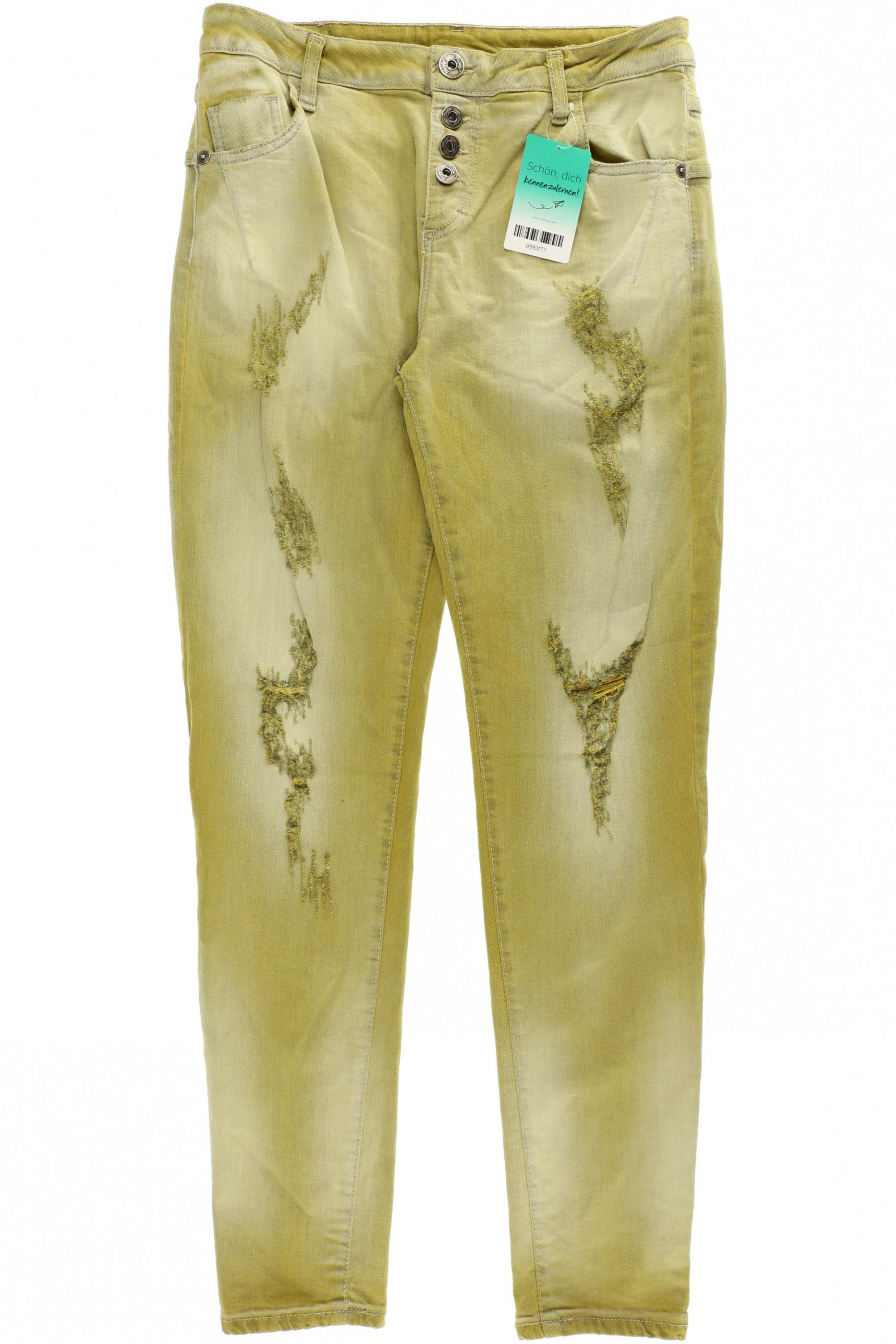 

Maryley Damen Jeans, gelb, Gr. 40