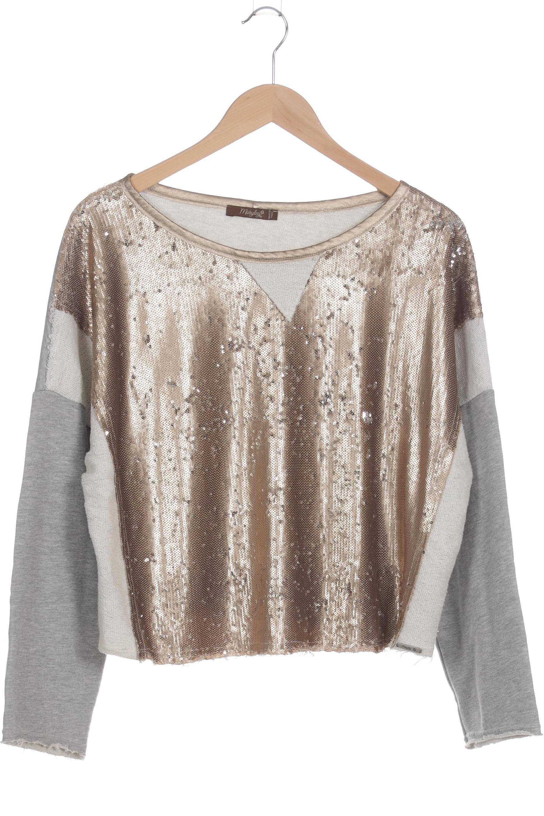 

Maryley Damen Sweatshirt, braun, Gr. 40