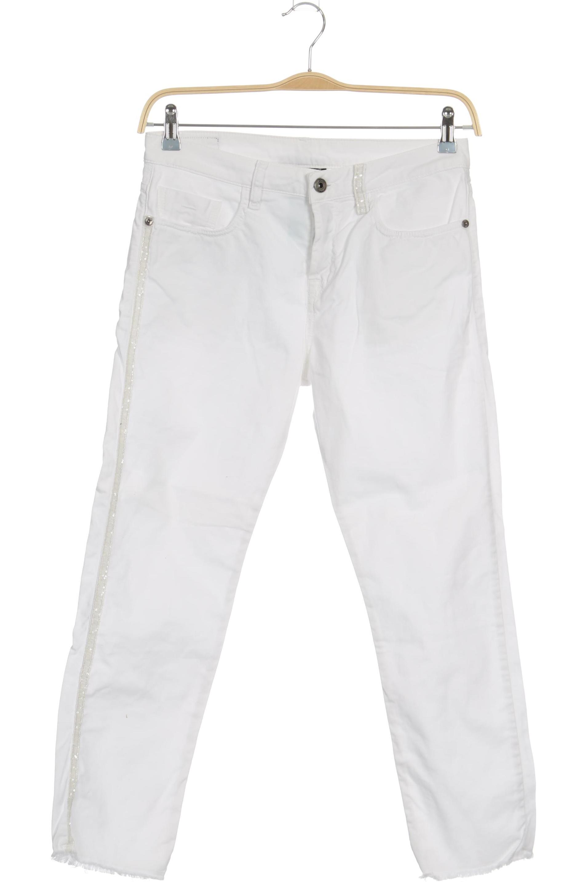 

Maryley Damen Jeans, weiß, Gr. 36