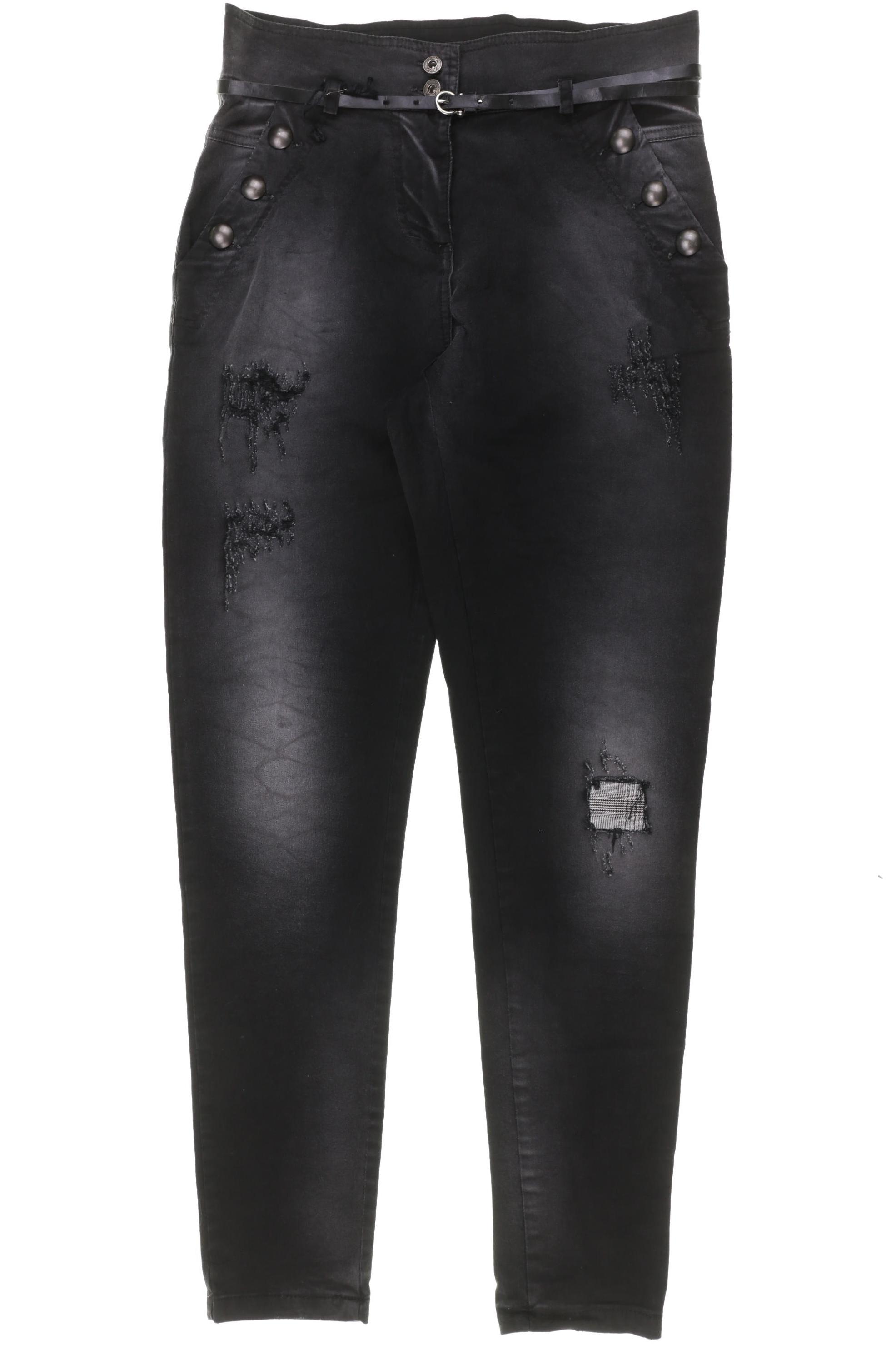 

Maryley Damen Jeans, schwarz, Gr. 0