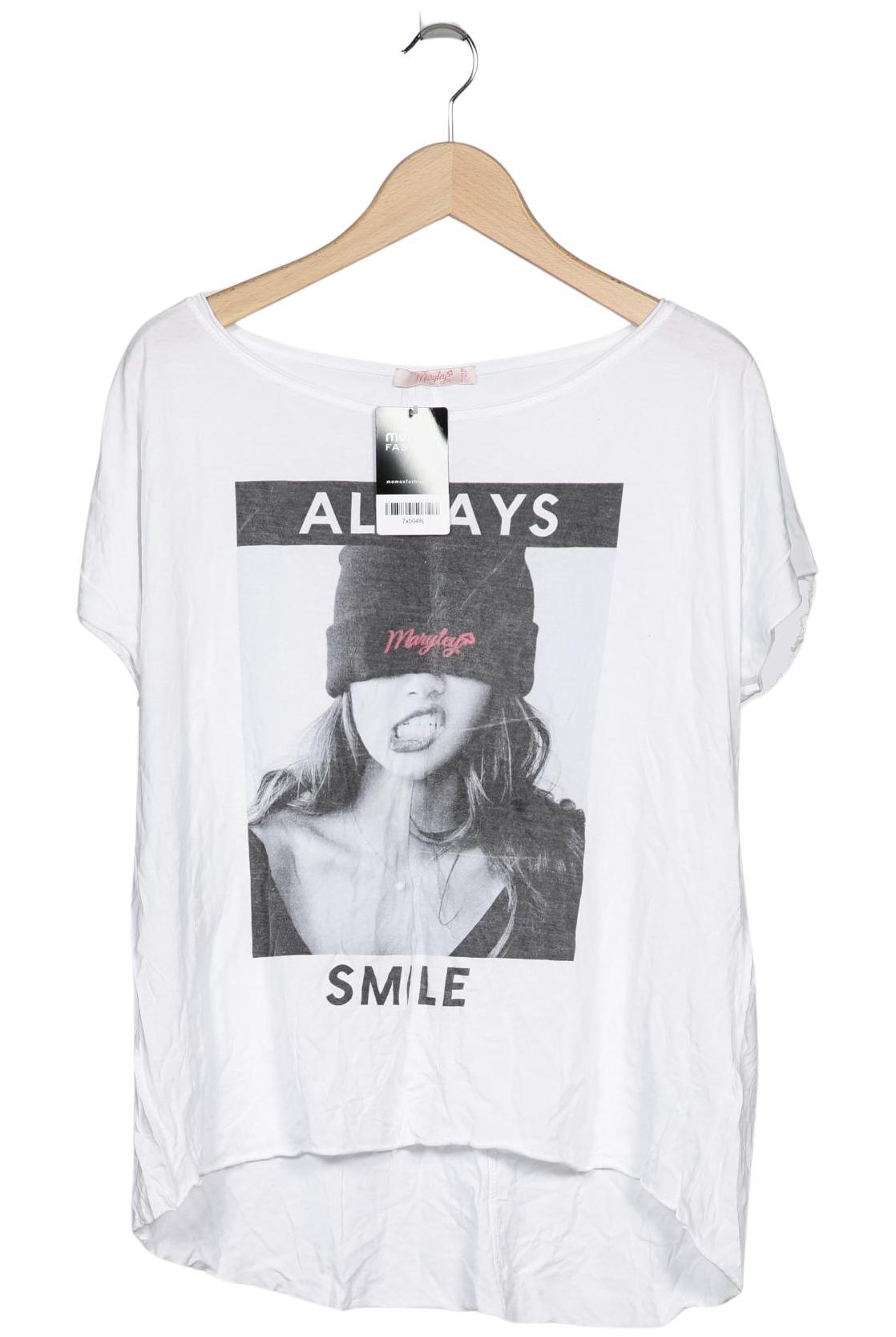 

Maryley Damen T-Shirt, weiß, Gr. 38