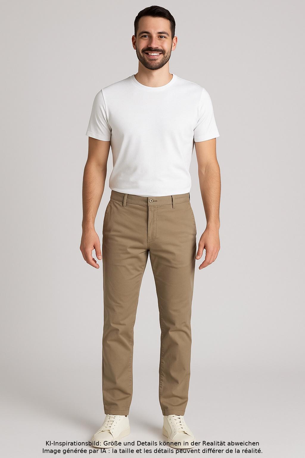 

Masons Herren Stoffhose, beige, Gr. 52