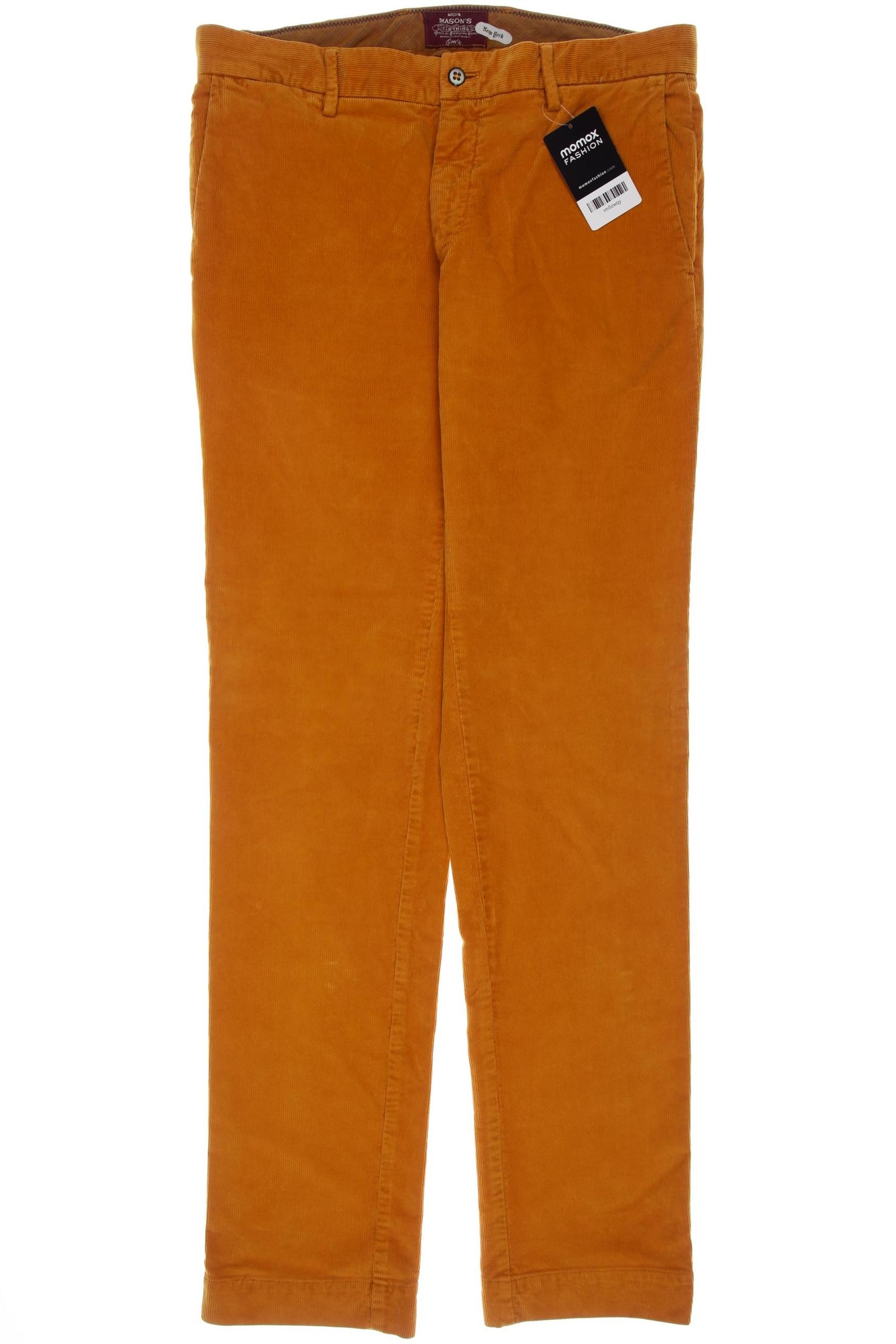 

Masons Herren Stoffhose, orange, Gr. 48