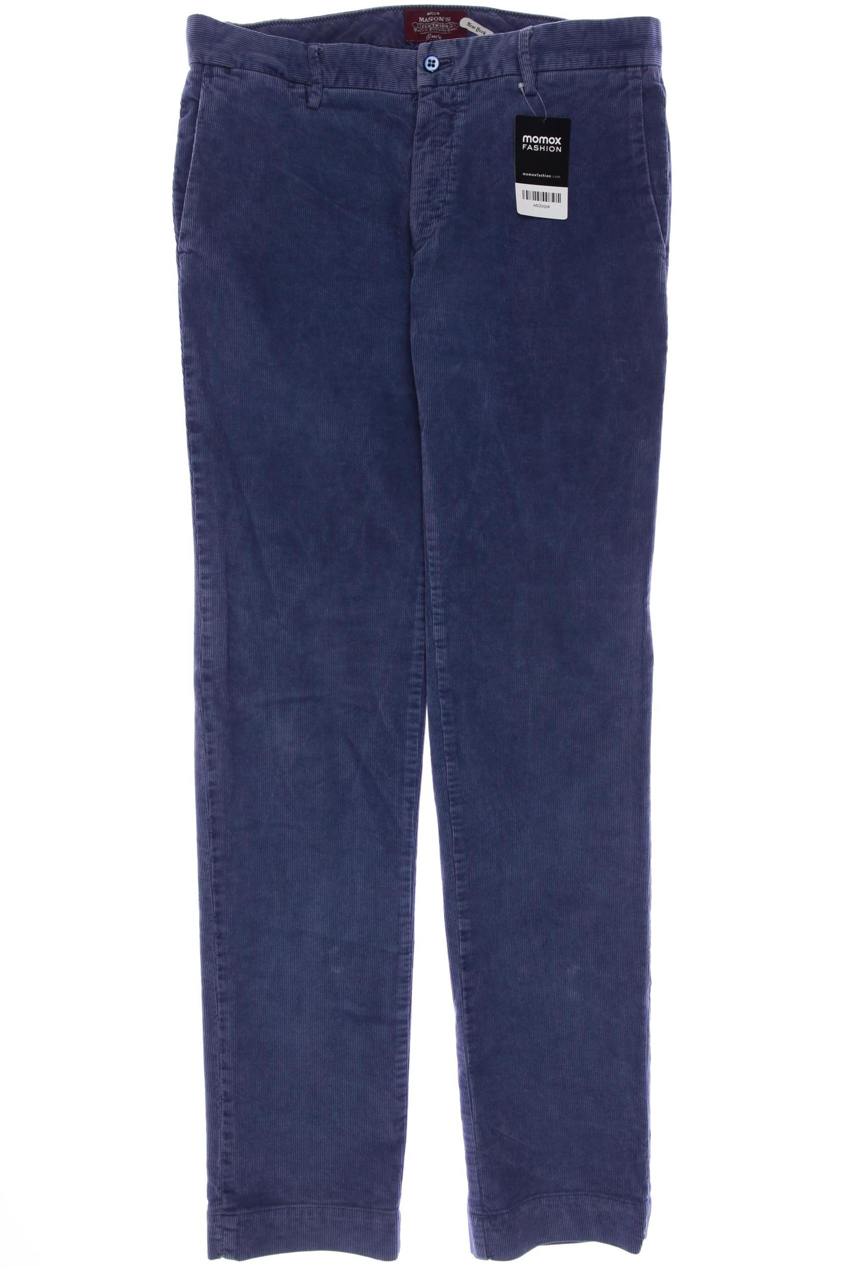 

Masons Herren Stoffhose, blau, Gr. 48
