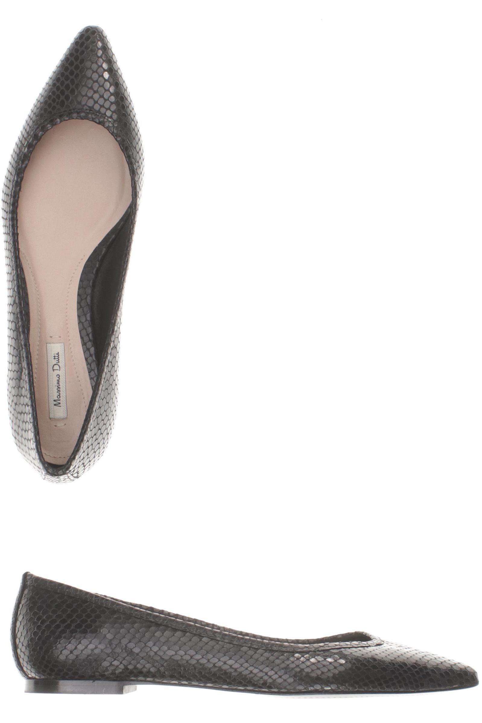 

Massimo Dutti Damen Ballerinas, schwarz, Gr. 38