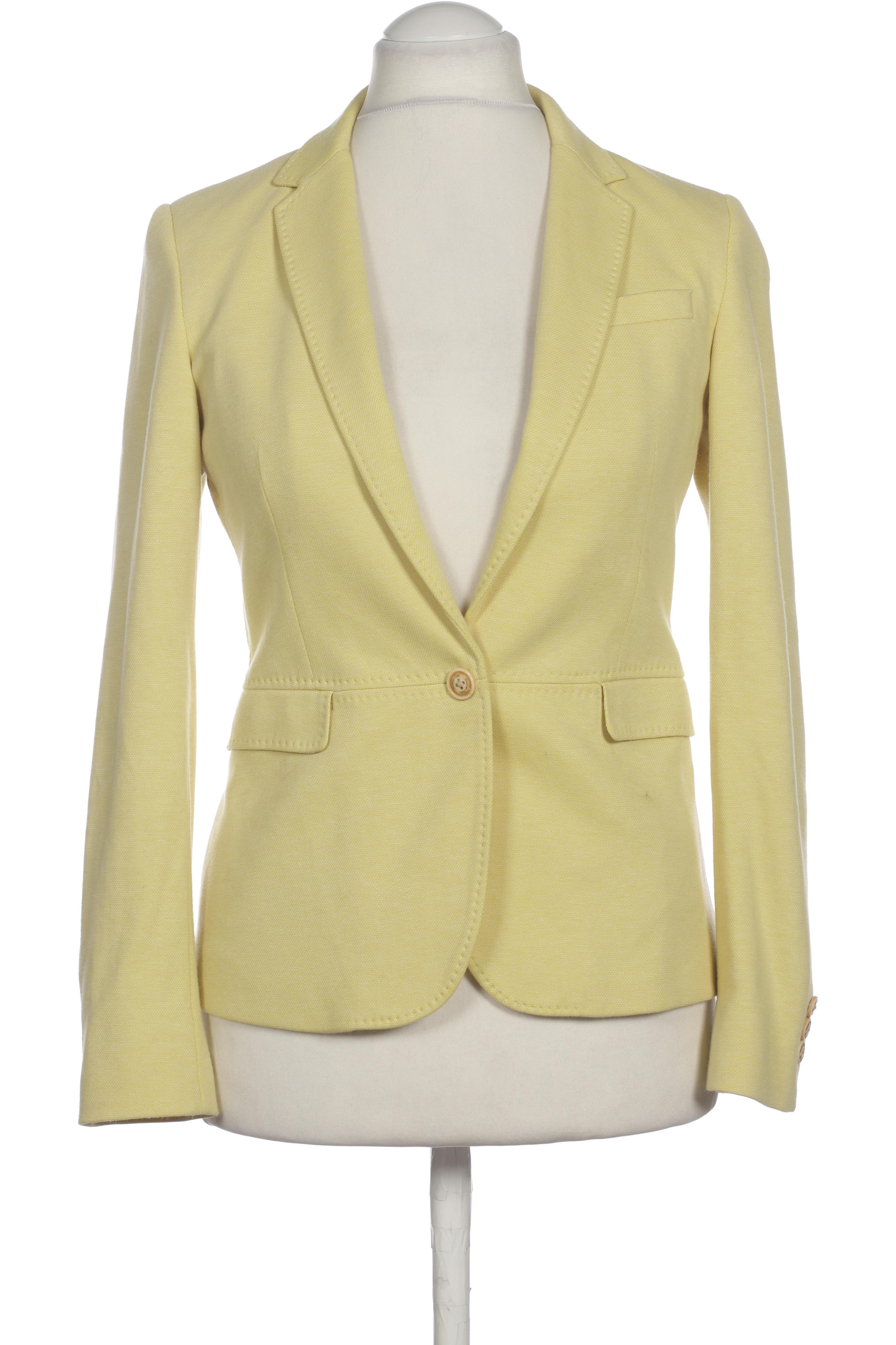 

Massimo Dutti Damen Blazer, gelb, Gr. 40