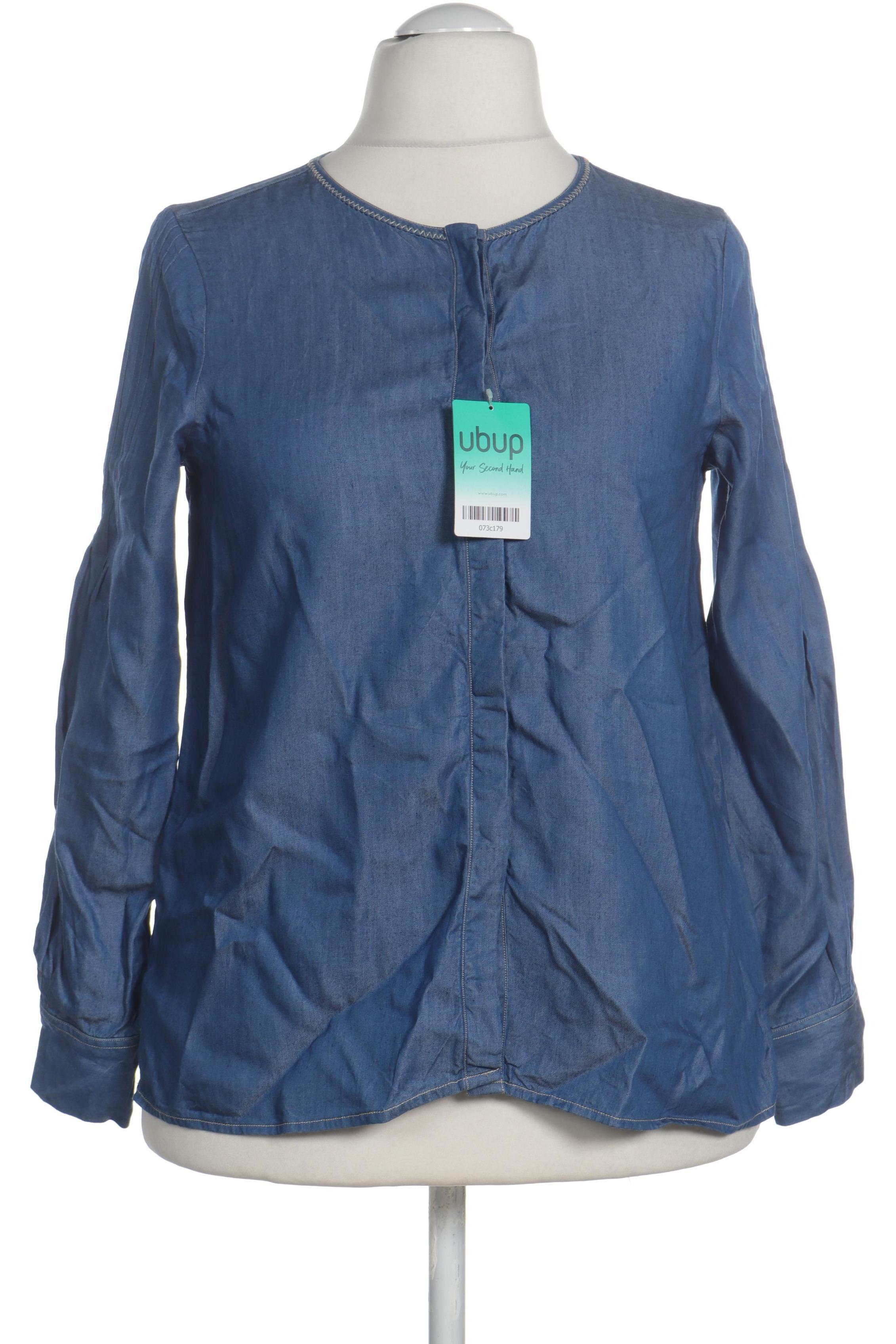 

Massimo Dutti Damen Bluse, blau, Gr. 42
