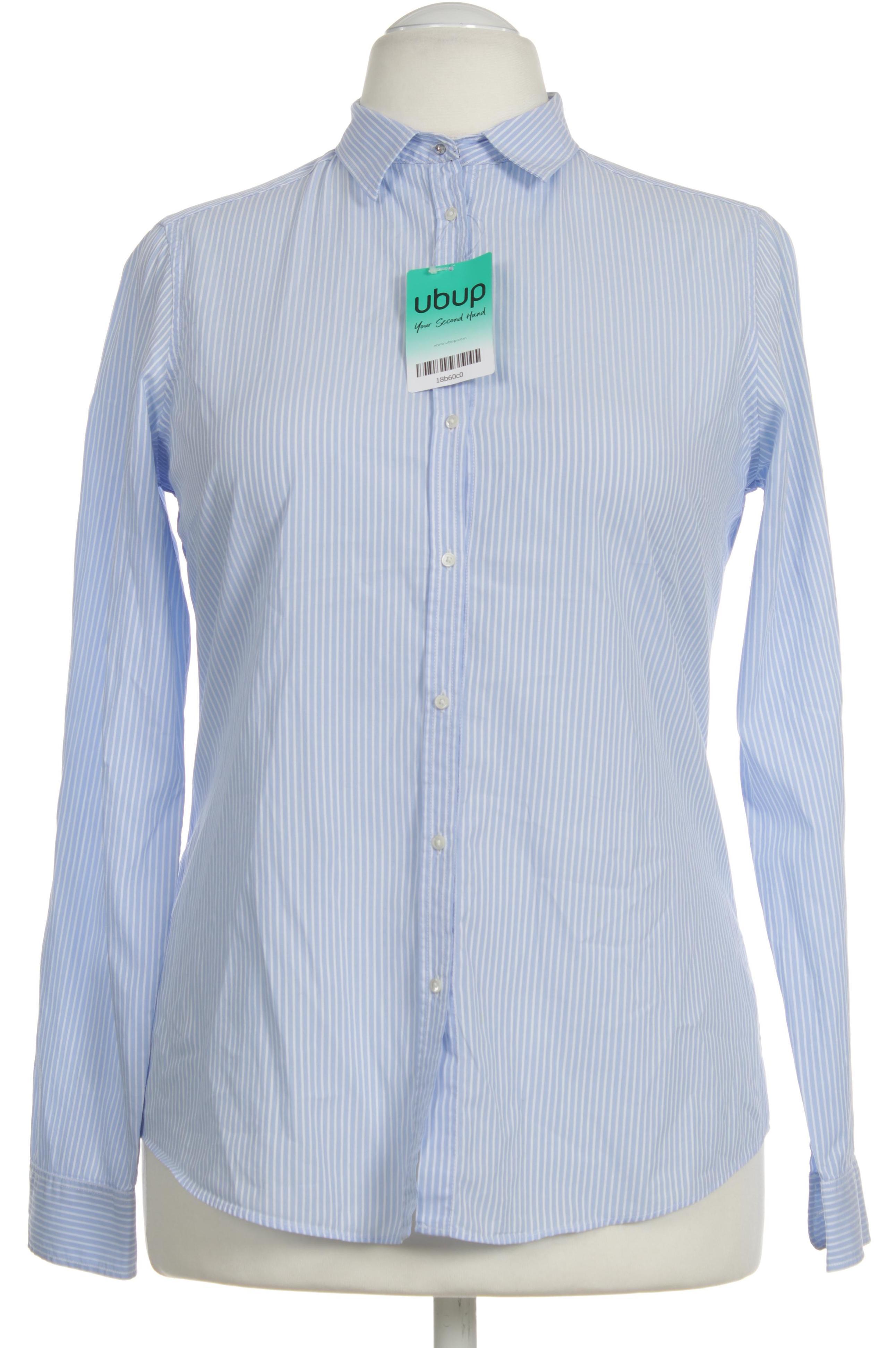 

Massimo Dutti Damen Bluse, blau, Gr. 42