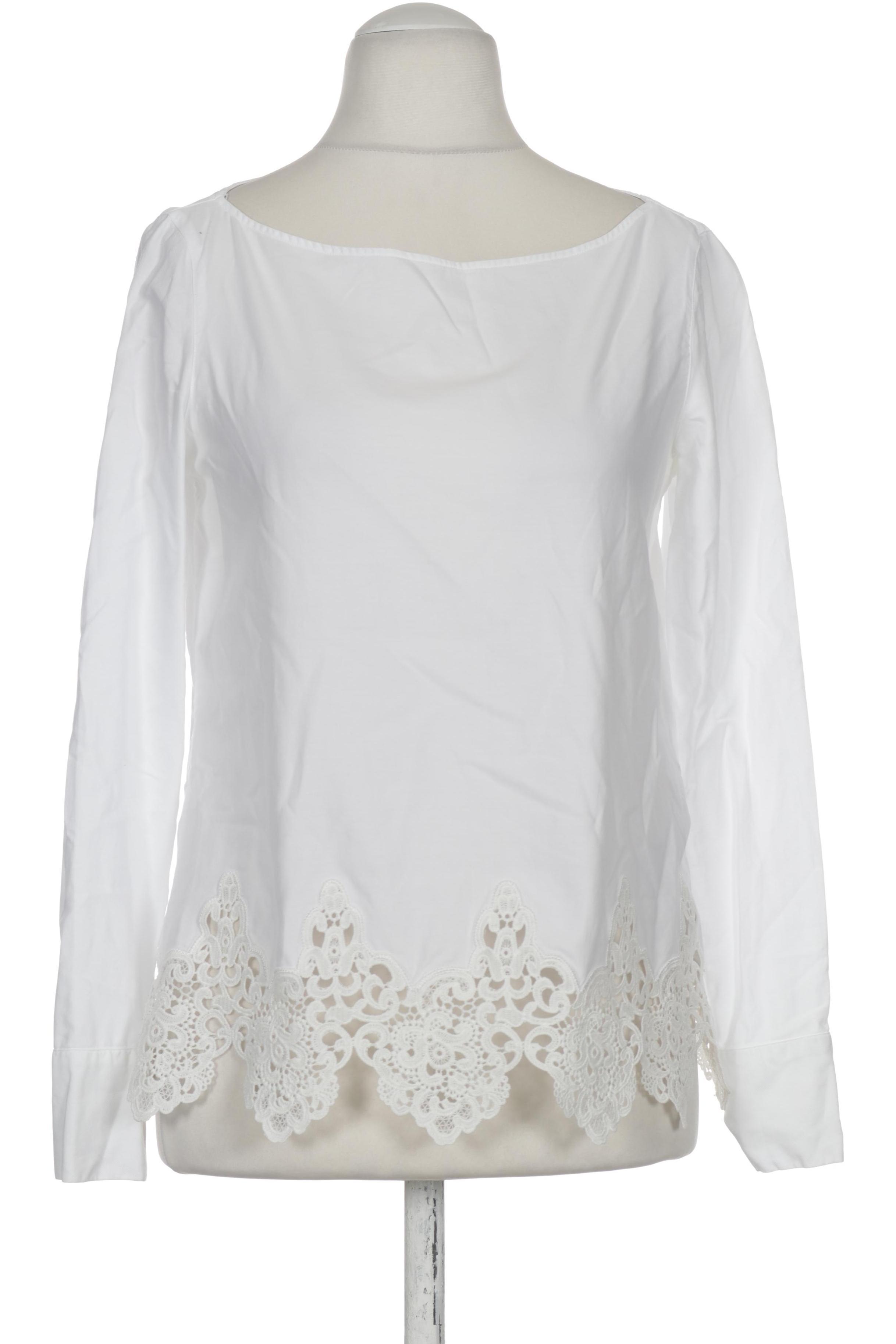 

Massimo Dutti Damen Bluse, weiß, Gr. 38