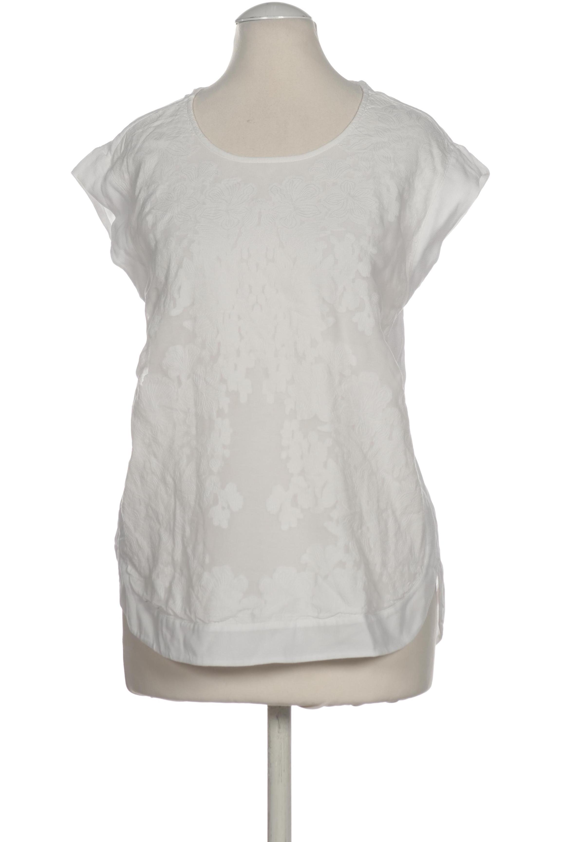 

Massimo Dutti Damen Bluse, weiß, Gr.