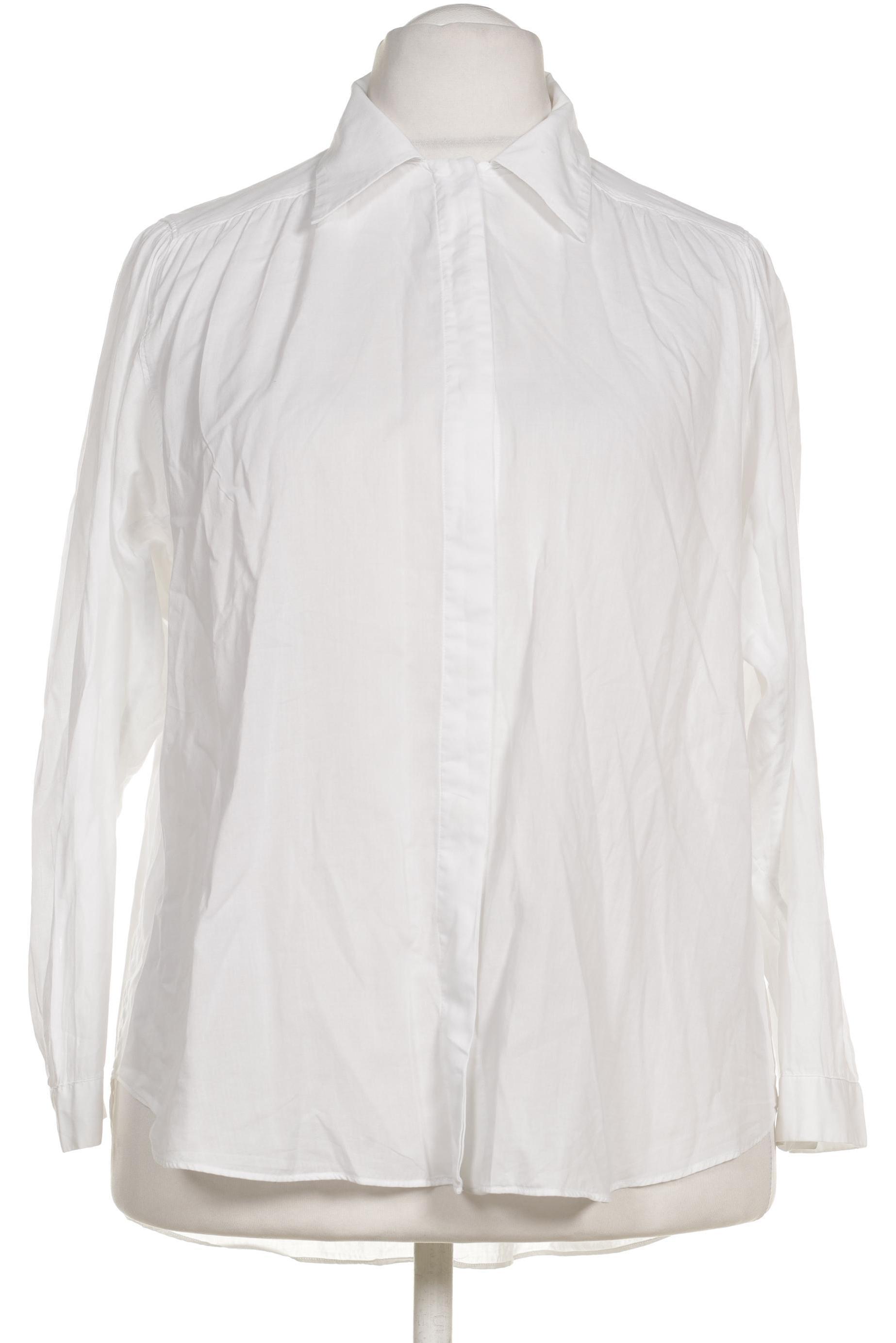 

Massimo Dutti Damen Bluse, weiß, Gr.