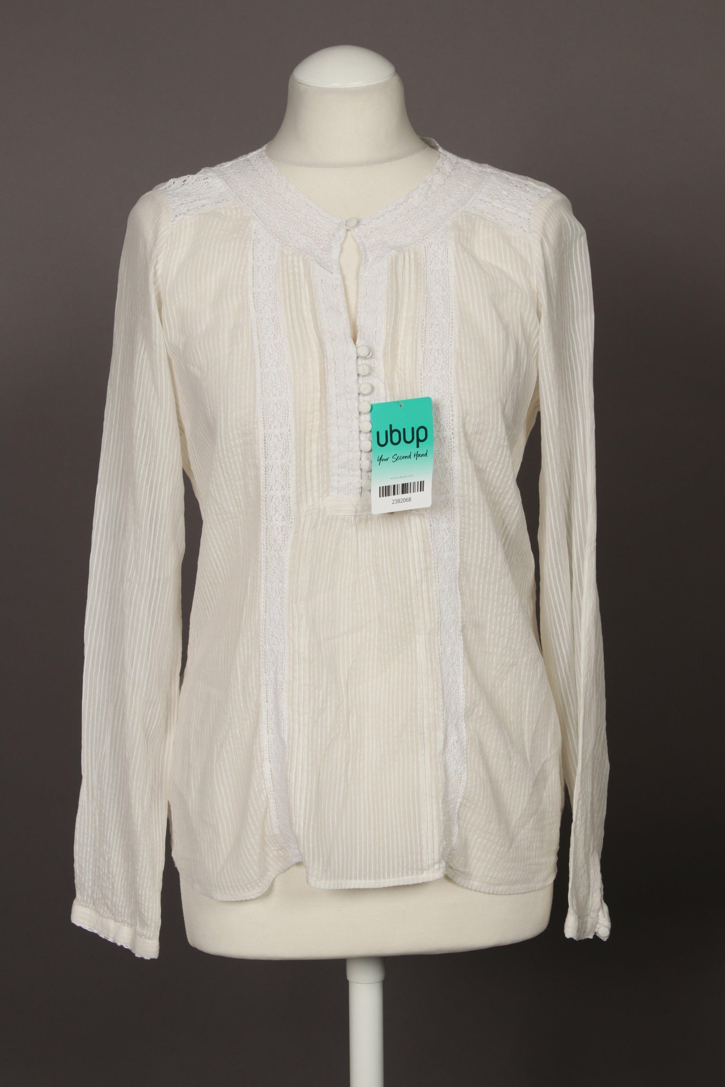 

Massimo Dutti Damen Bluse, weiß, Gr.