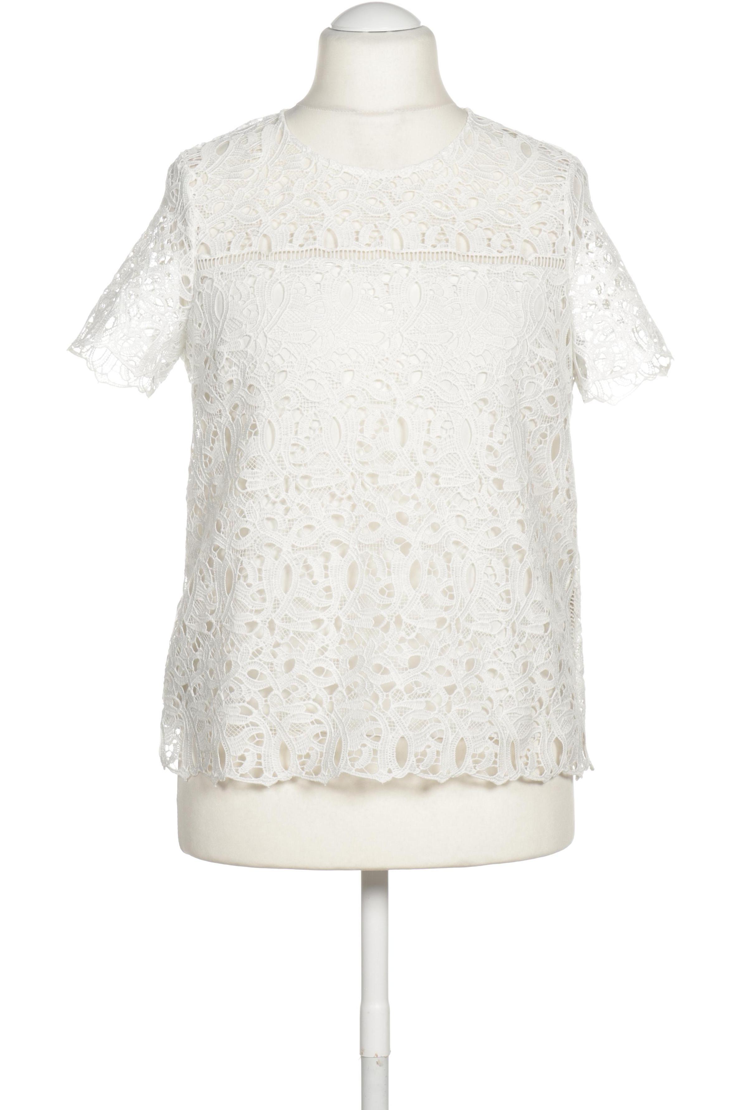 

Massimo Dutti Damen Bluse, weiß, Gr. 40