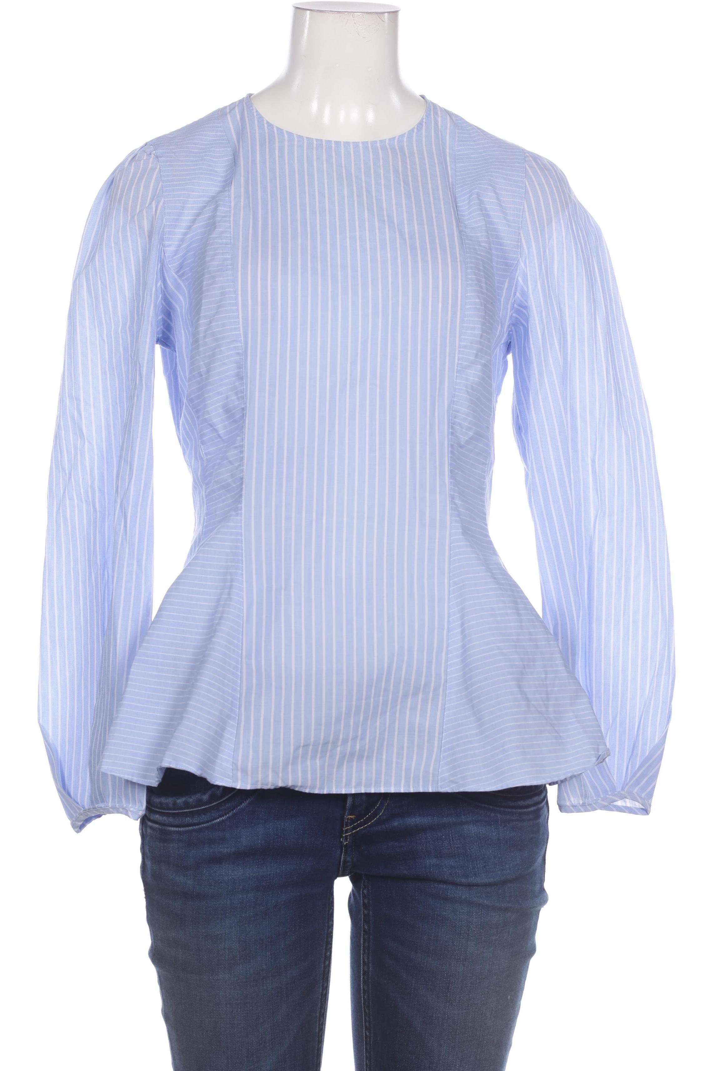 

Massimo Dutti Damen Bluse, blau, Gr. 36