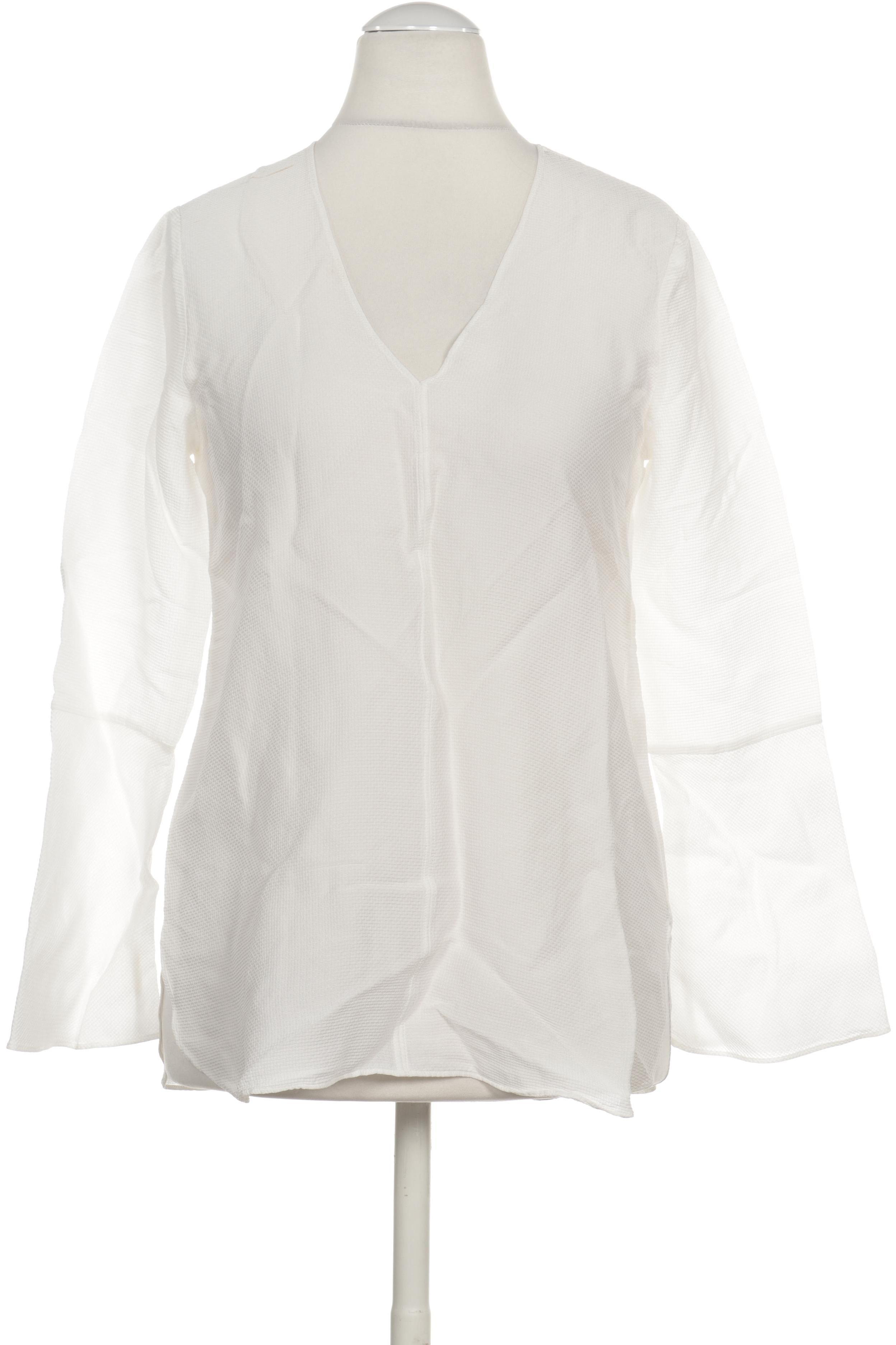 

Massimo Dutti Damen Bluse, weiß, Gr. 38