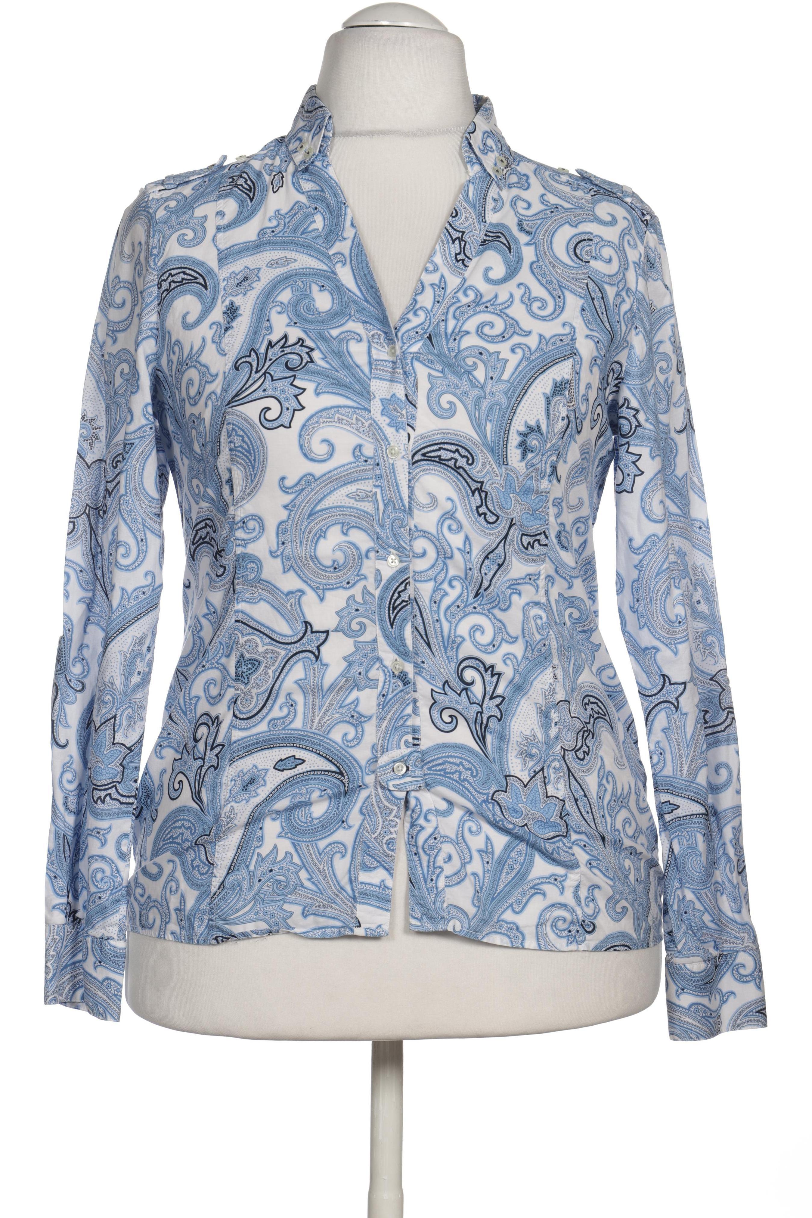 Thumbnail - Massimo Dutti Damen Bluse, blau, Gr. 46