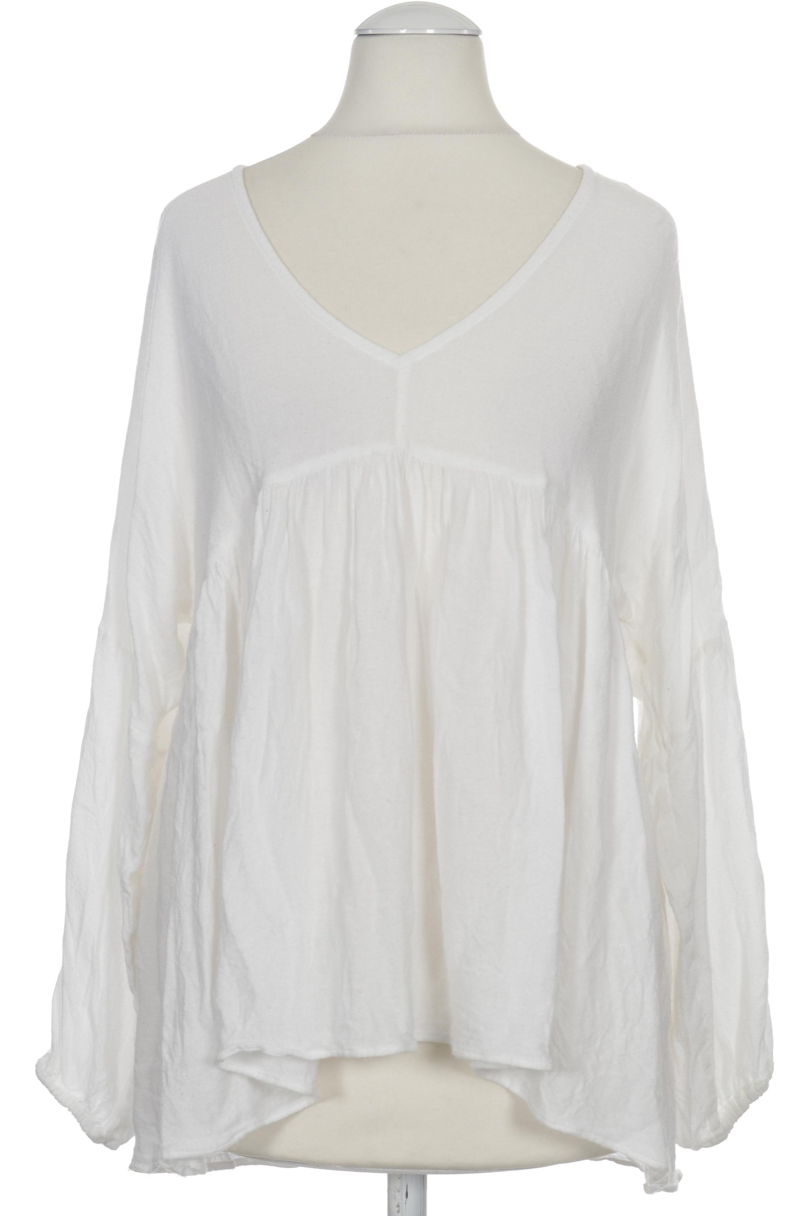 

Massimo Dutti Damen Bluse, weiß, Gr.