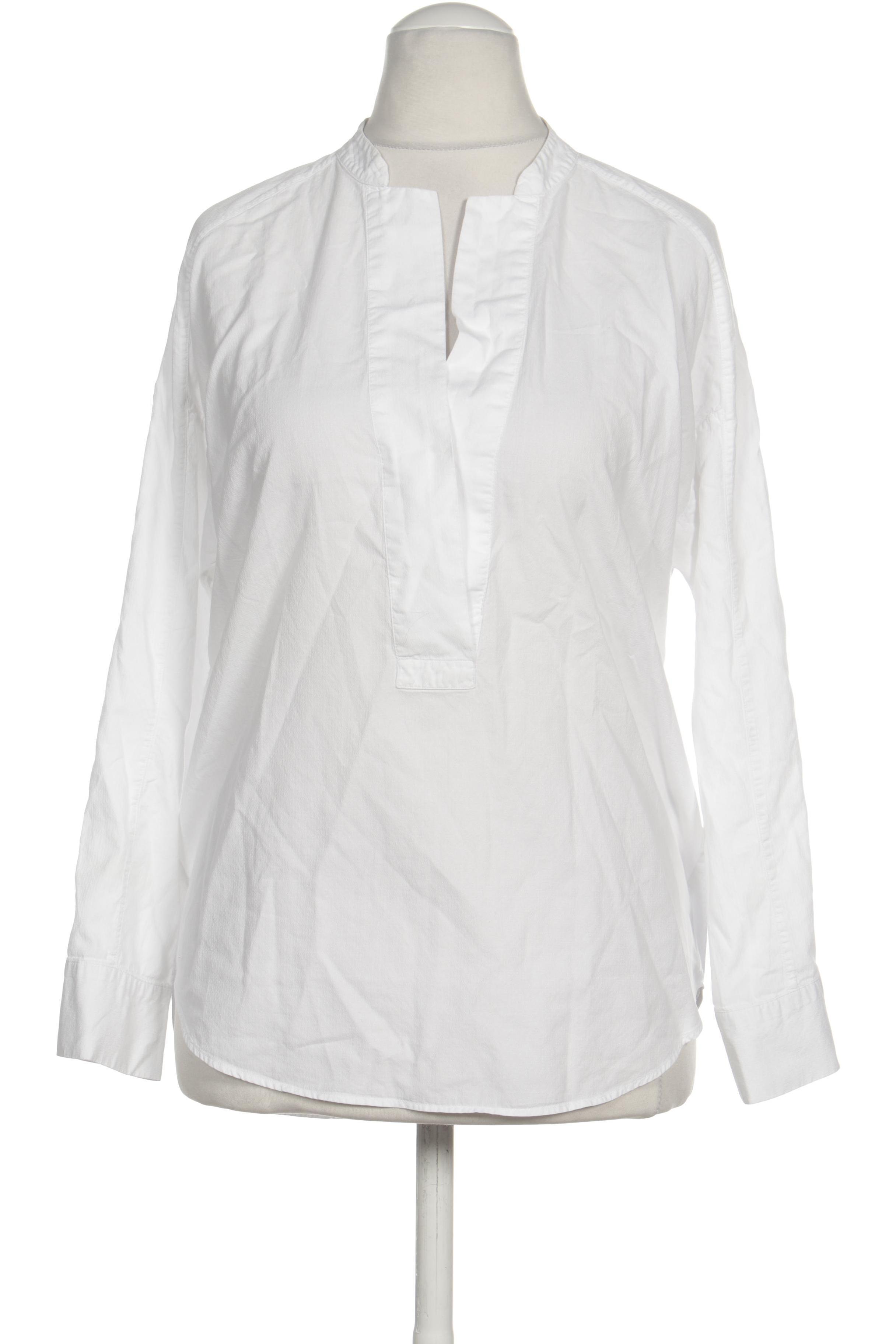 

Massimo Dutti Damen Bluse, weiß, Gr.