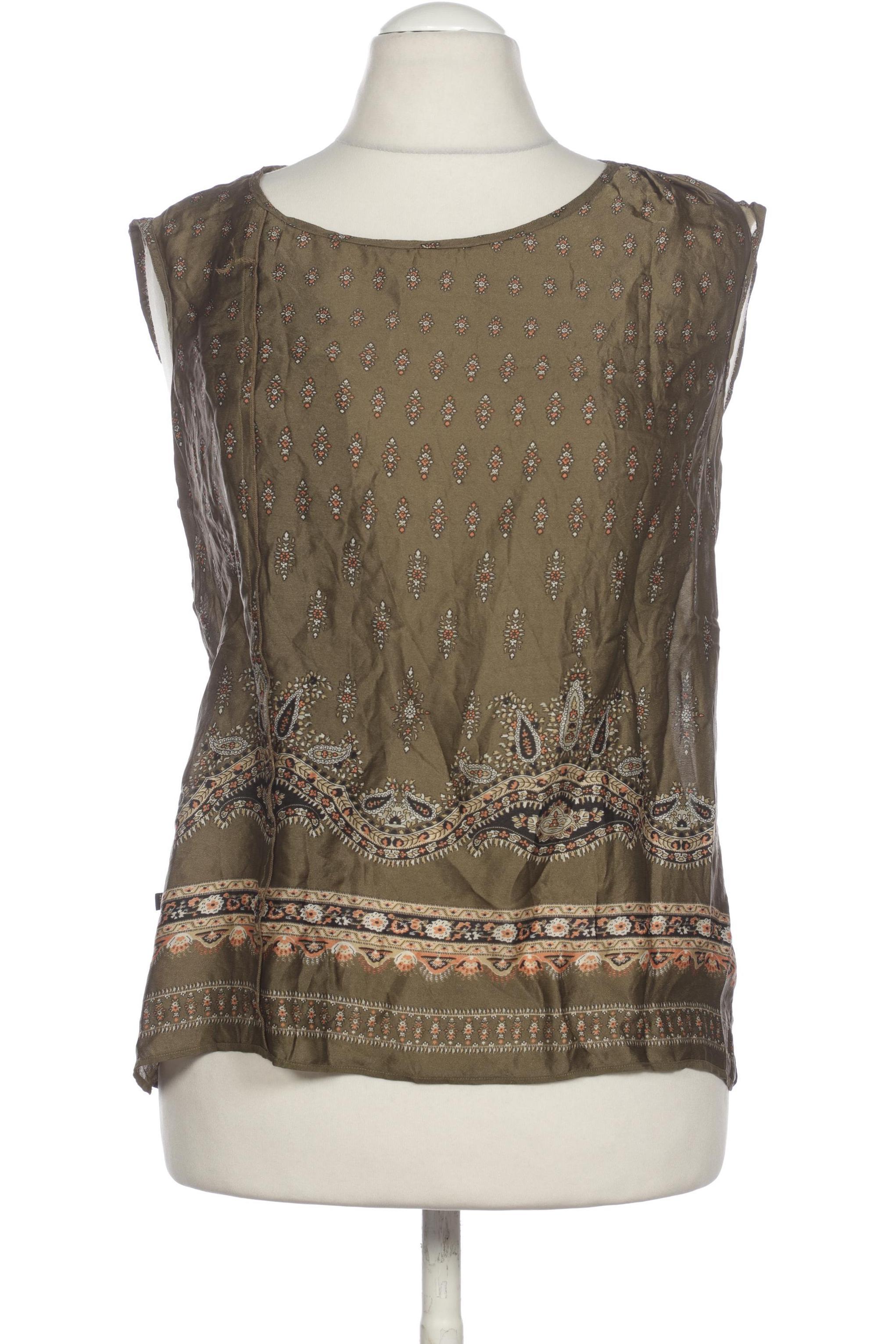 

Massimo Dutti Damen Bluse, grün, Gr. 44