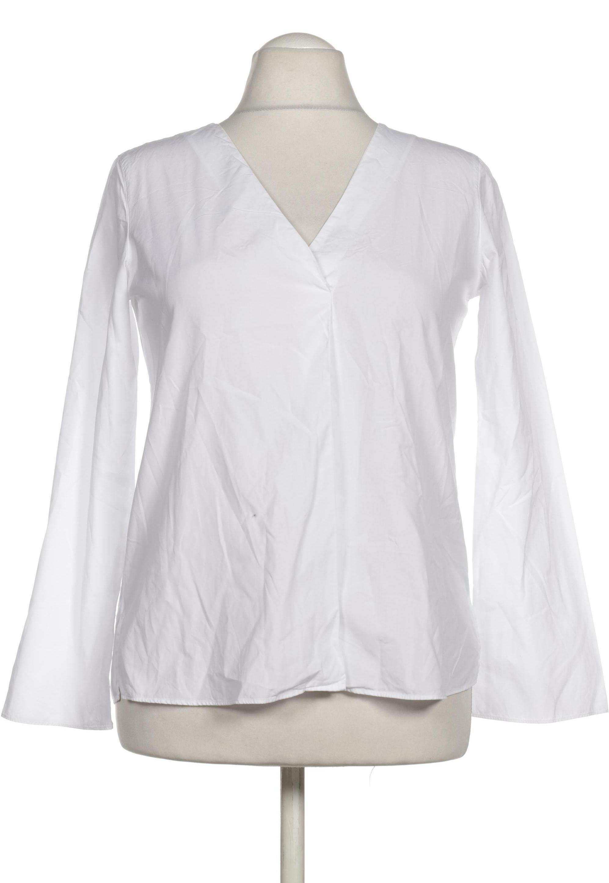 

Massimo Dutti Damen Bluse, weiß, Gr. 38