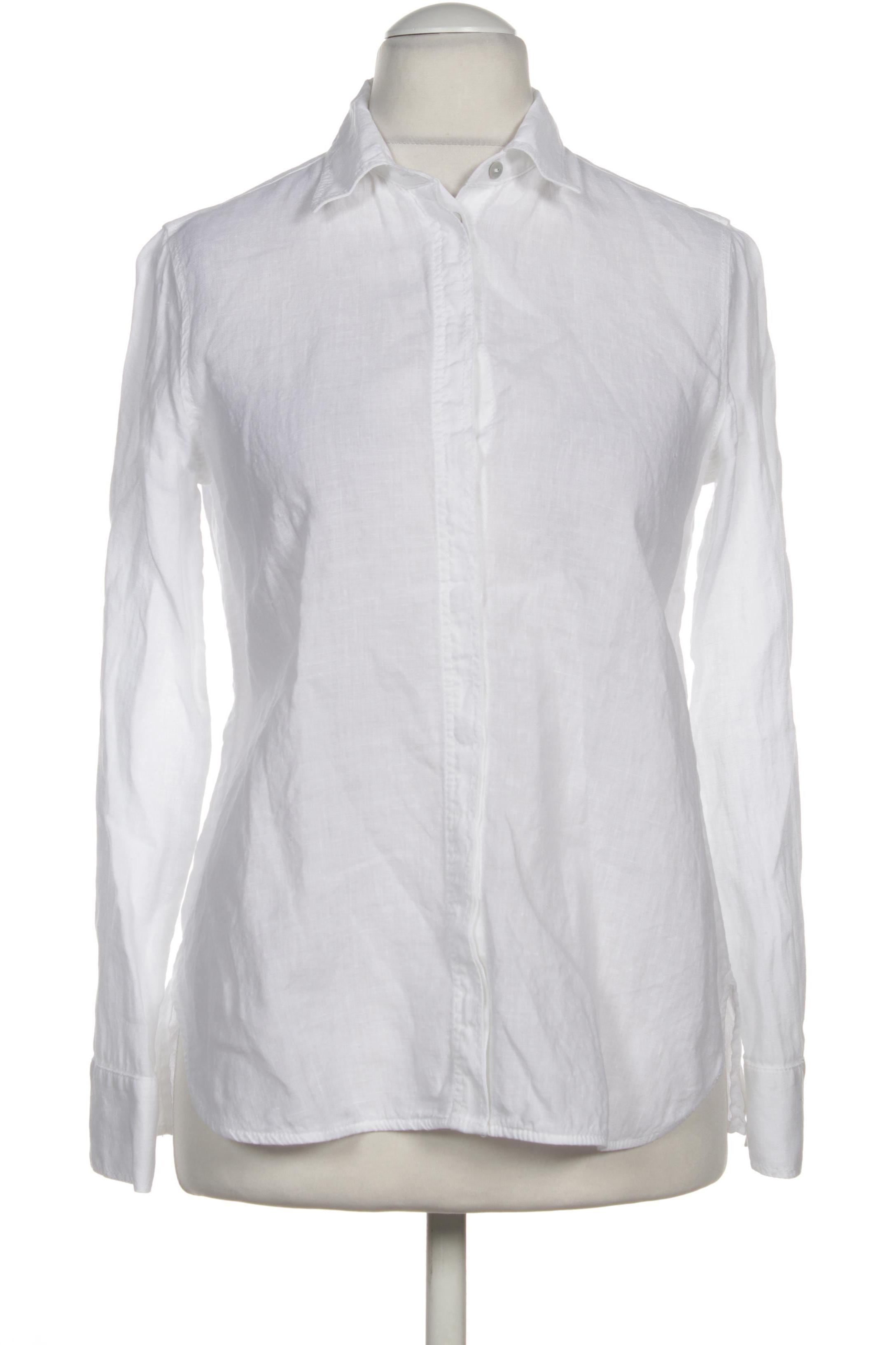 

Massimo Dutti Damen Bluse, weiß, Gr.