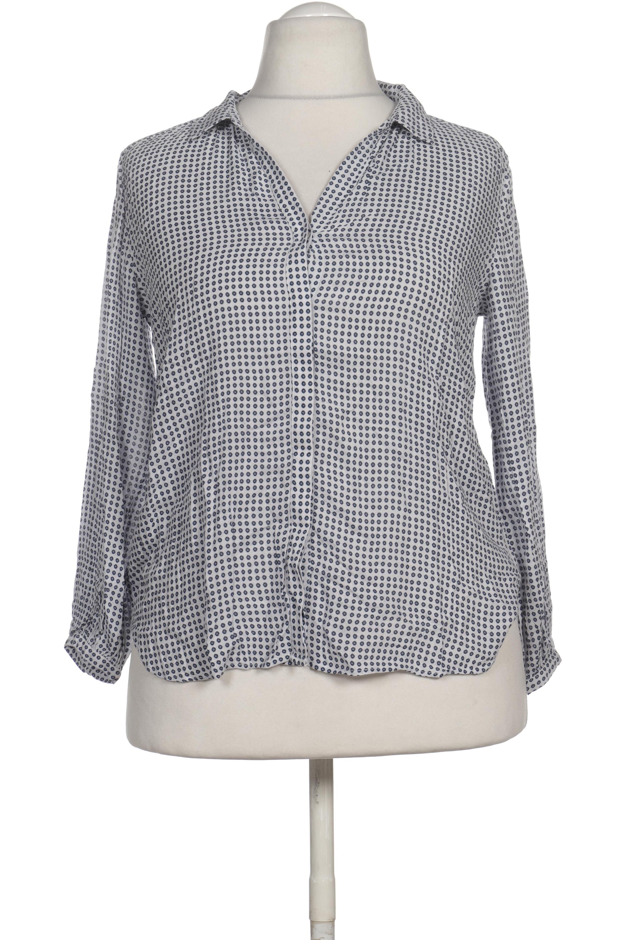 

Massimo Dutti Damen Bluse, blau, Gr. 42