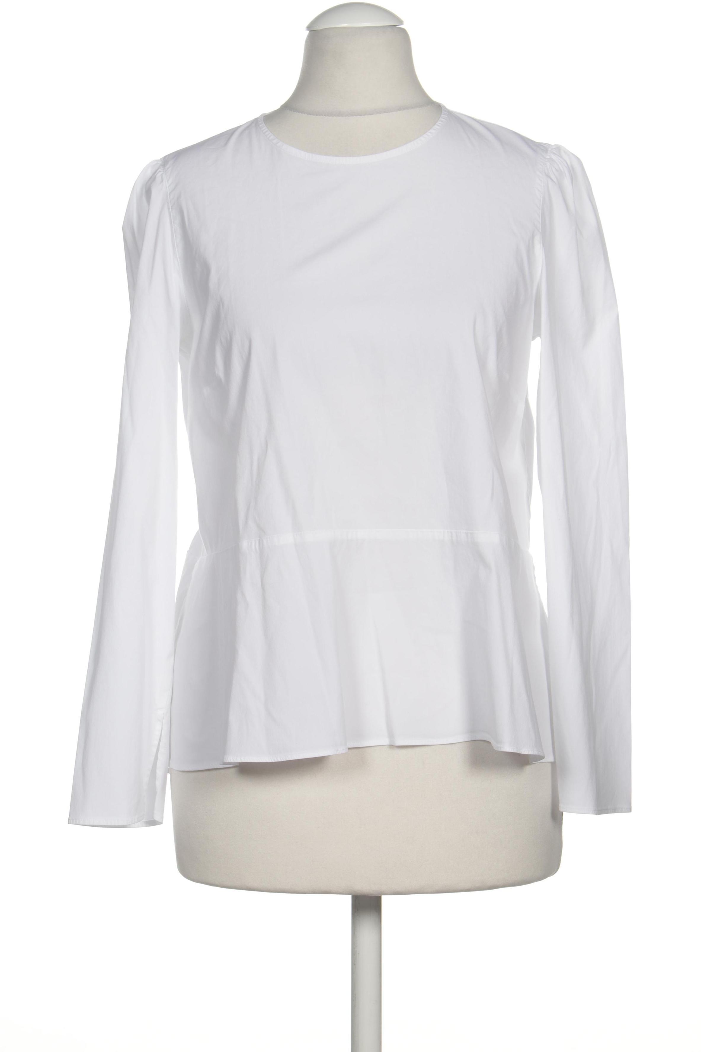 

Massimo Dutti Damen Bluse, weiß, Gr. 40