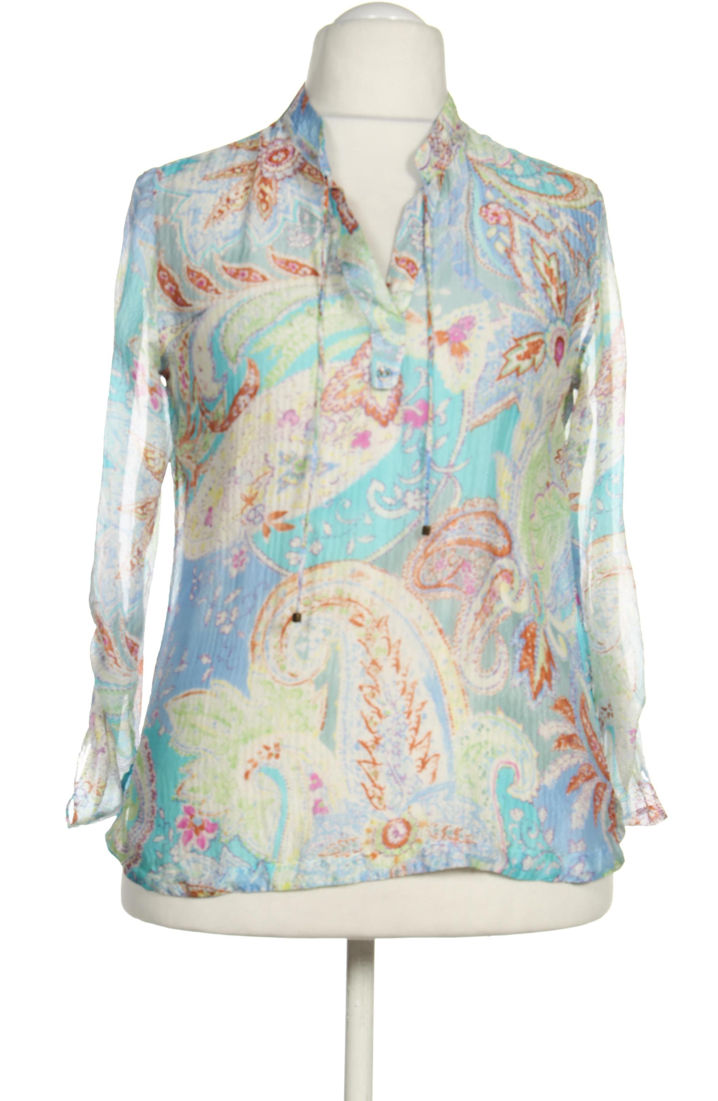 

Massimo Dutti Damen Bluse, blau, Gr. 42