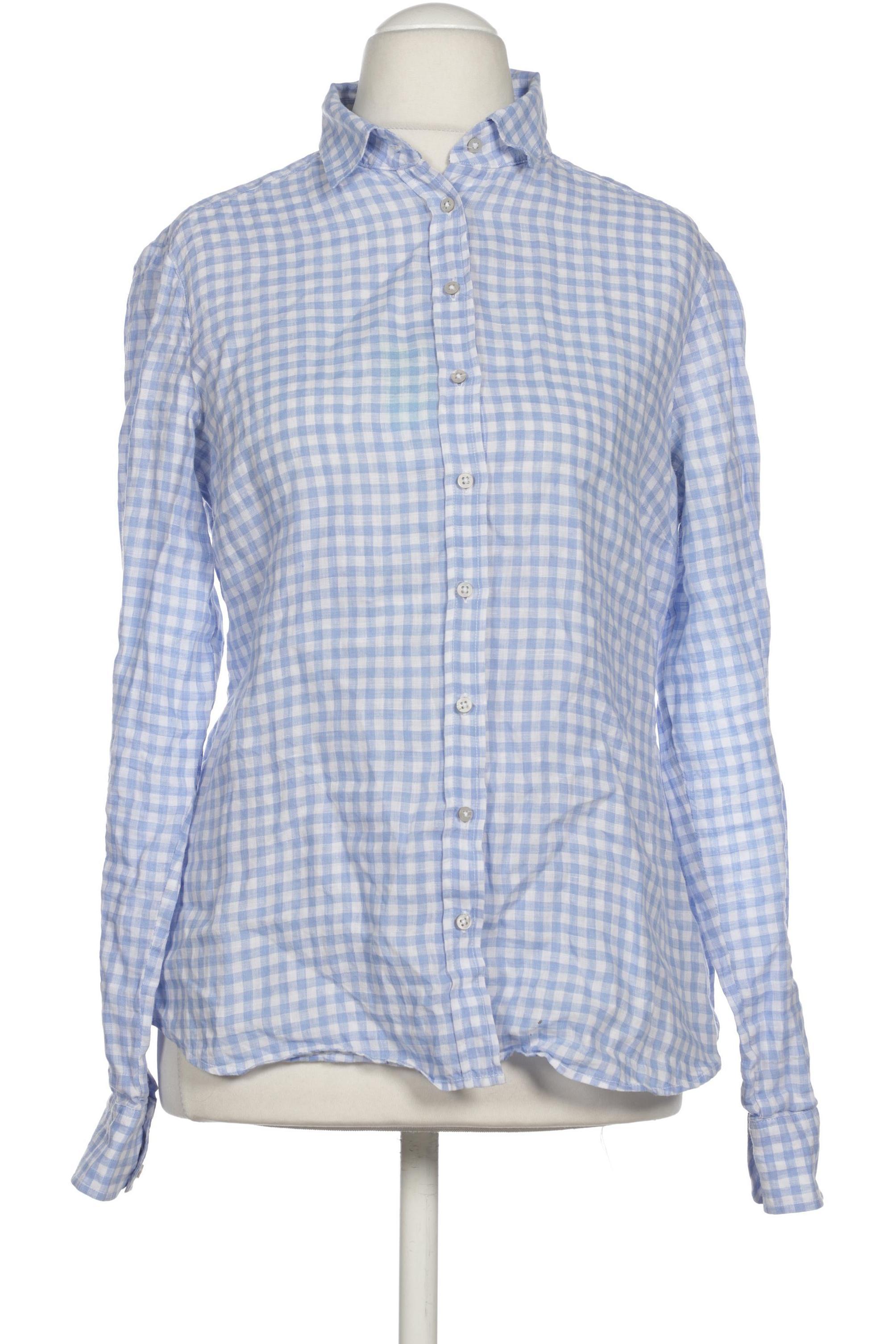 

Massimo Dutti Damen Bluse, blau, Gr.