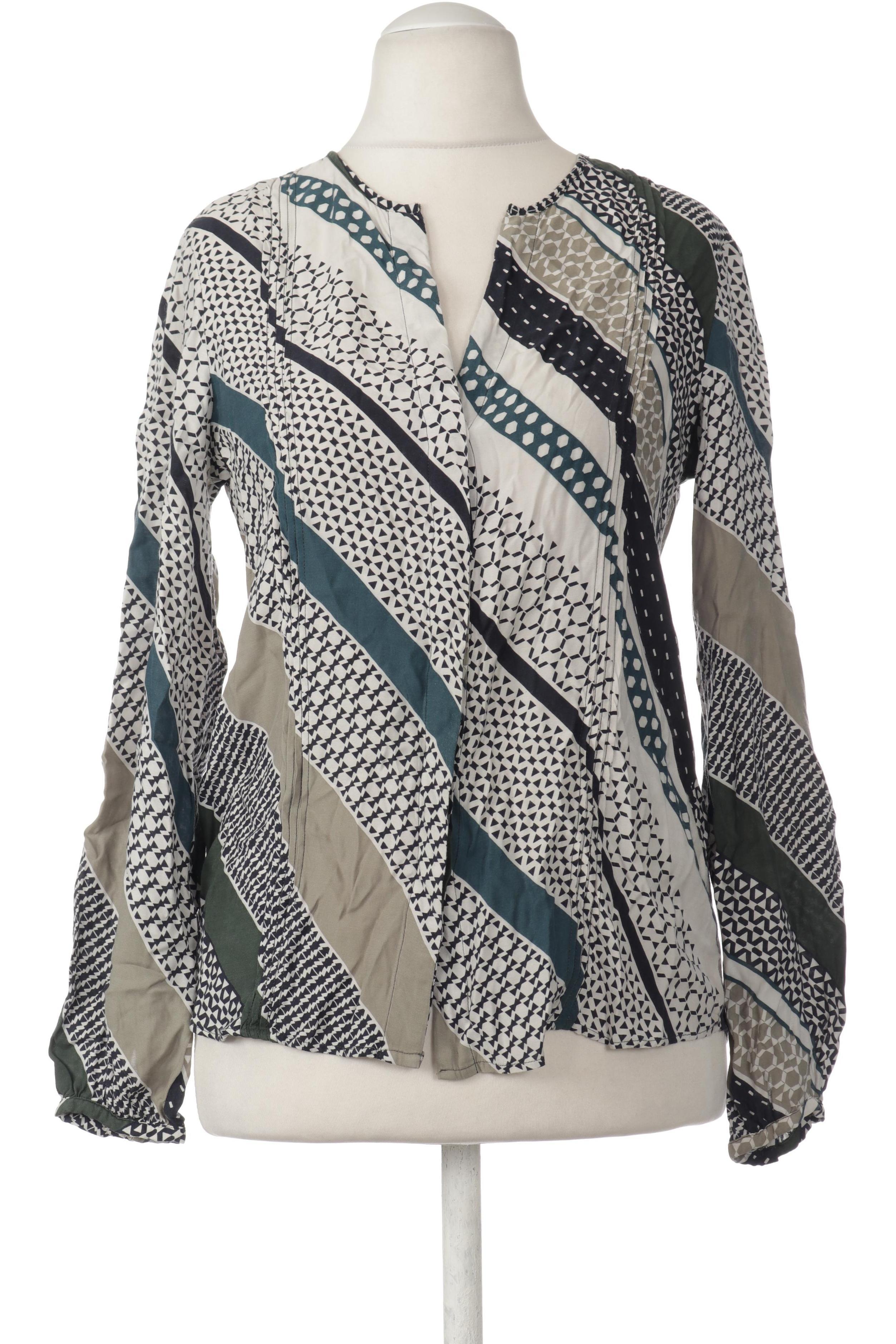 

Massimo Dutti Damen Bluse, blau, Gr. 36