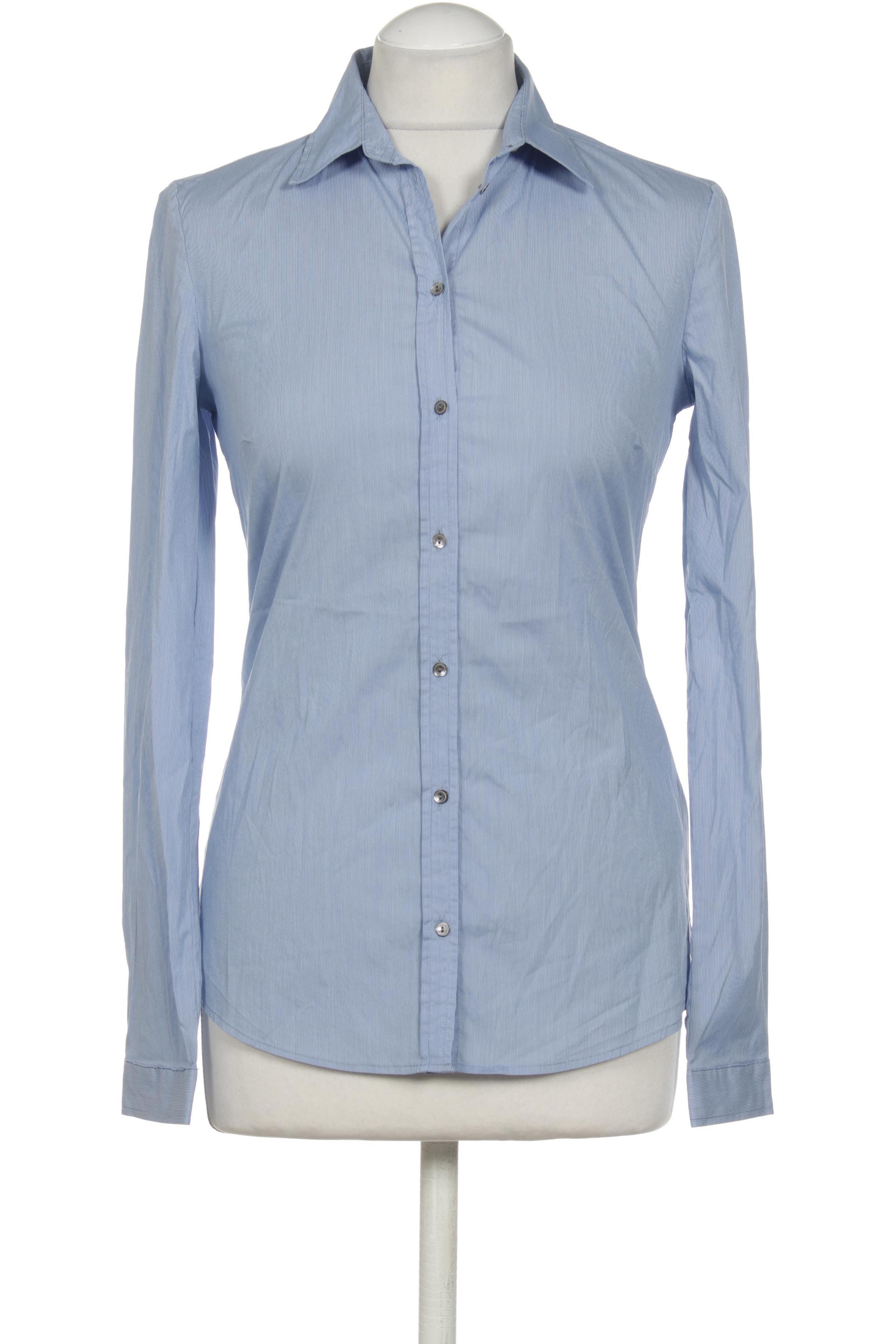 

Massimo Dutti Damen Bluse, blau, Gr. 36