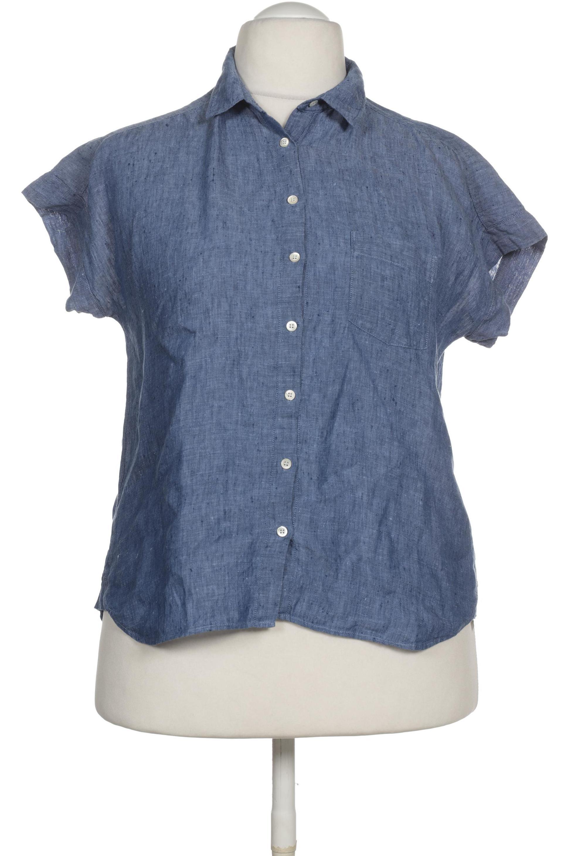 

Massimo Dutti Damen Bluse, blau, Gr. 42