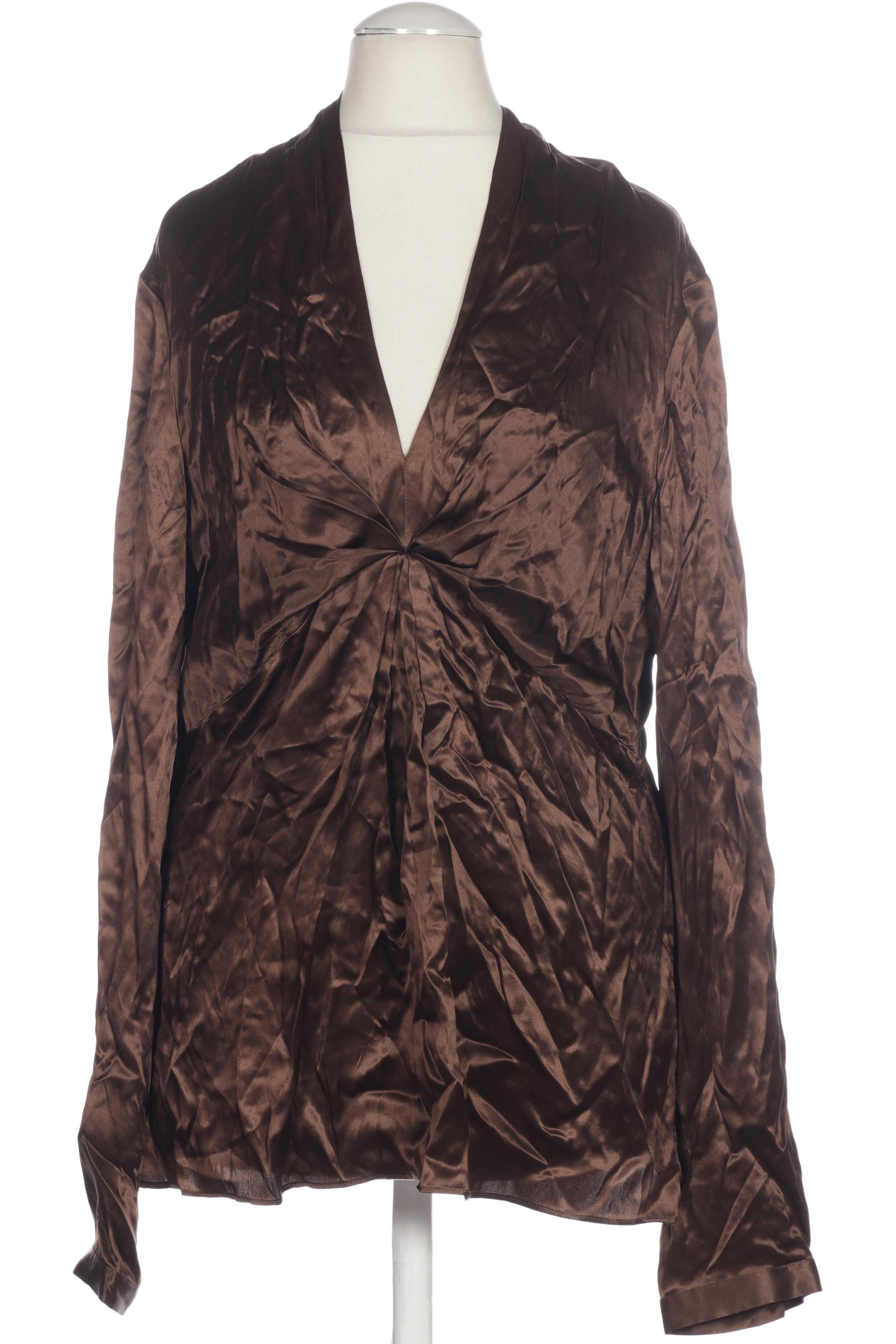 

Massimo Dutti Damen Bluse, braun, Gr. 44