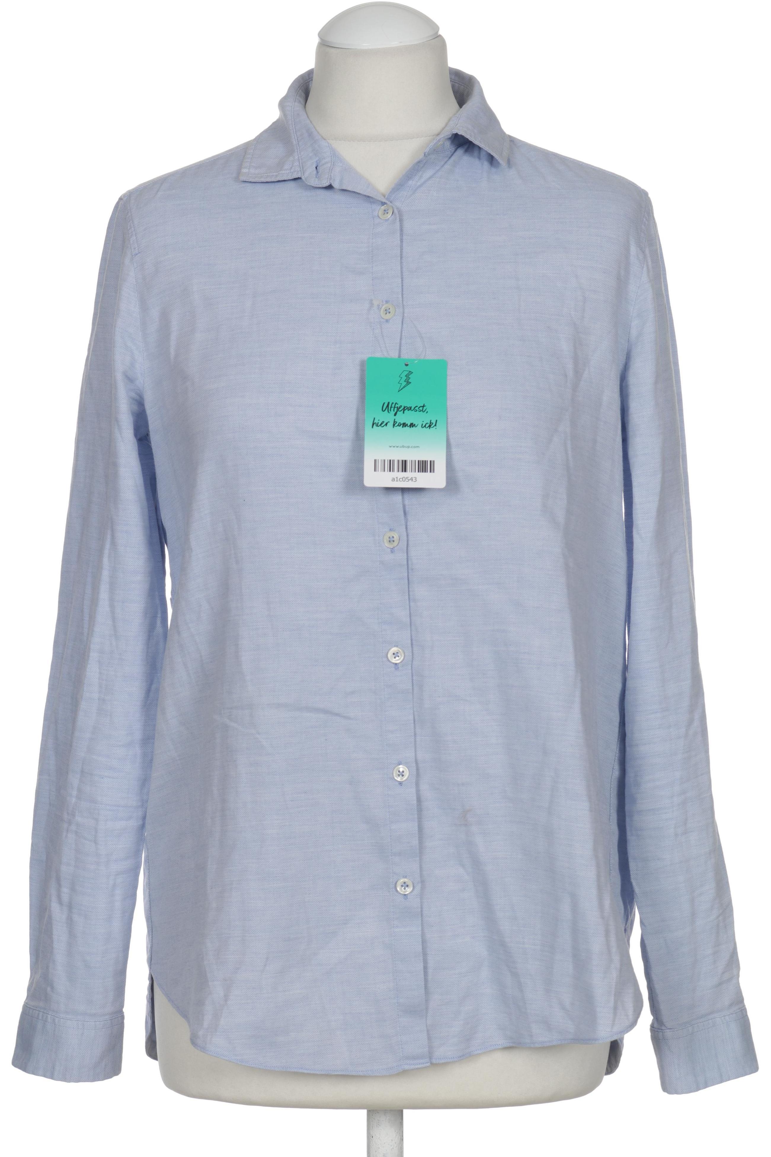 

Massimo Dutti Damen Bluse, blau, Gr. 38